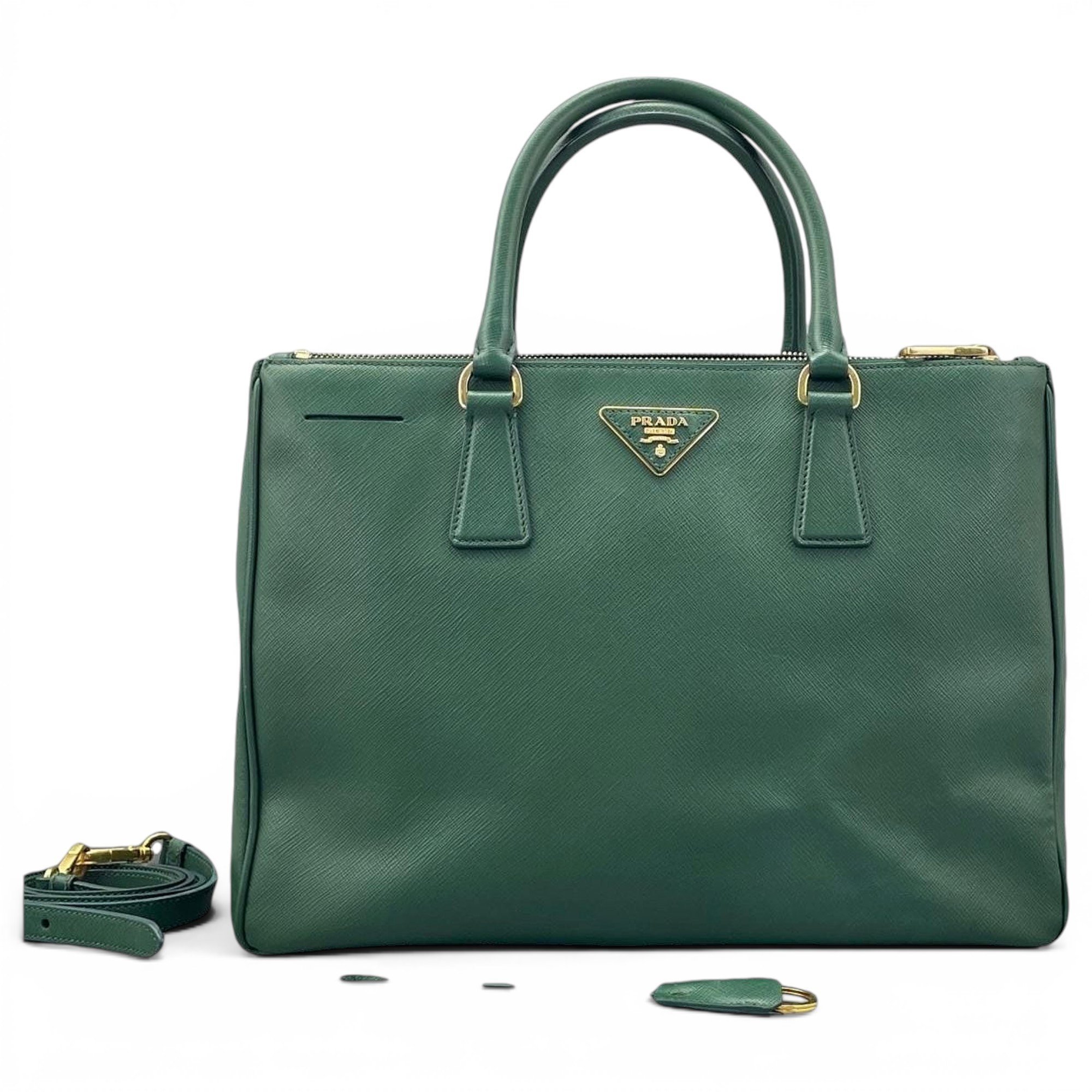 Galleria leather handbag