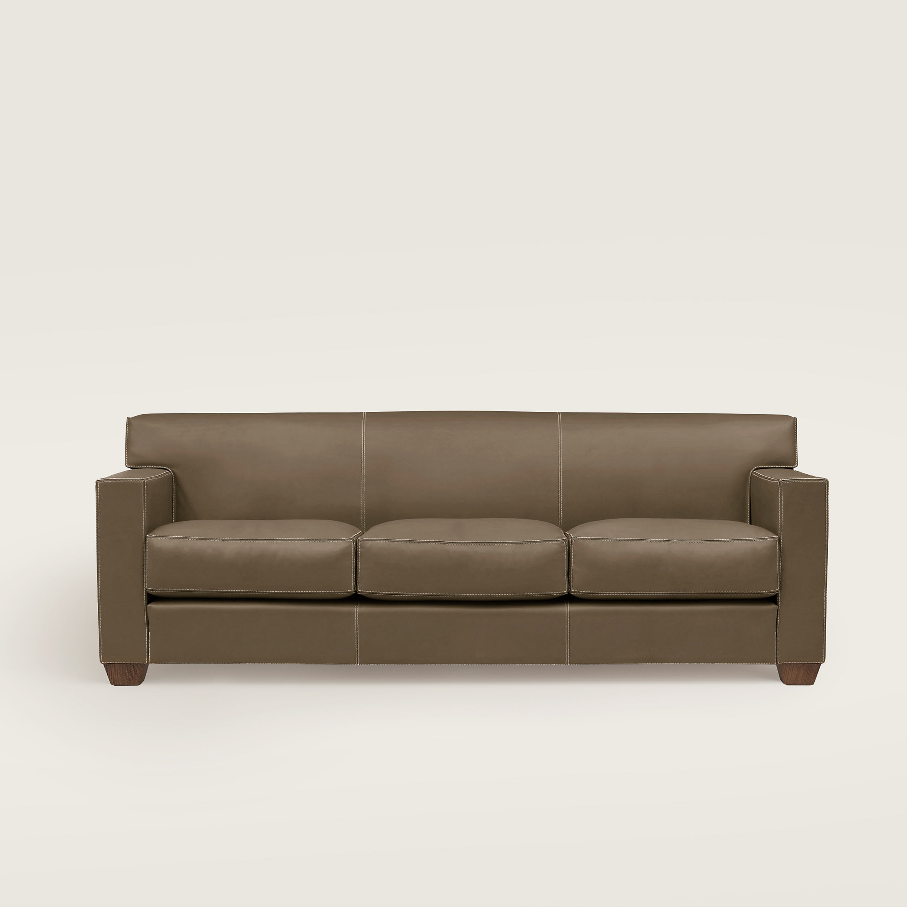 Reeditions J.-M. Frank par Hermès Comfortable 3-seater sofa