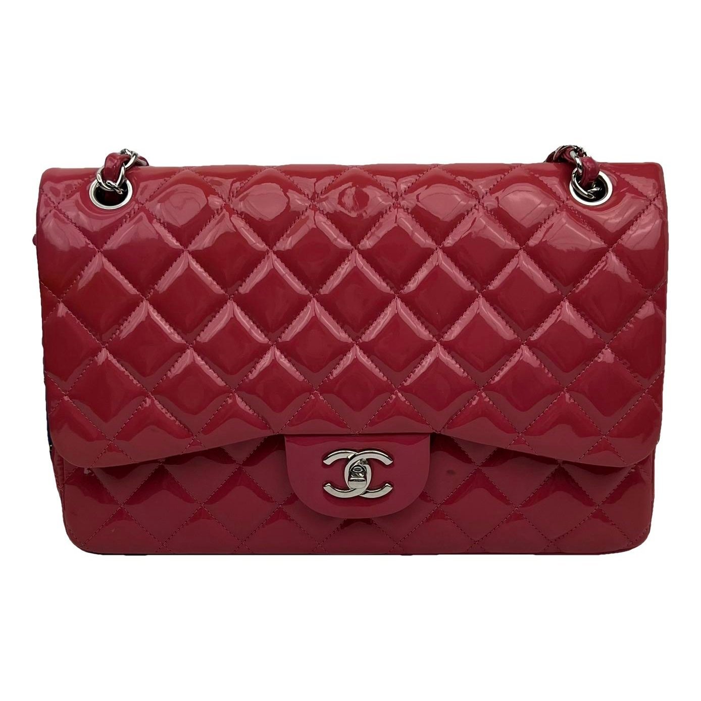 Timeless/Classique patent leather handbag