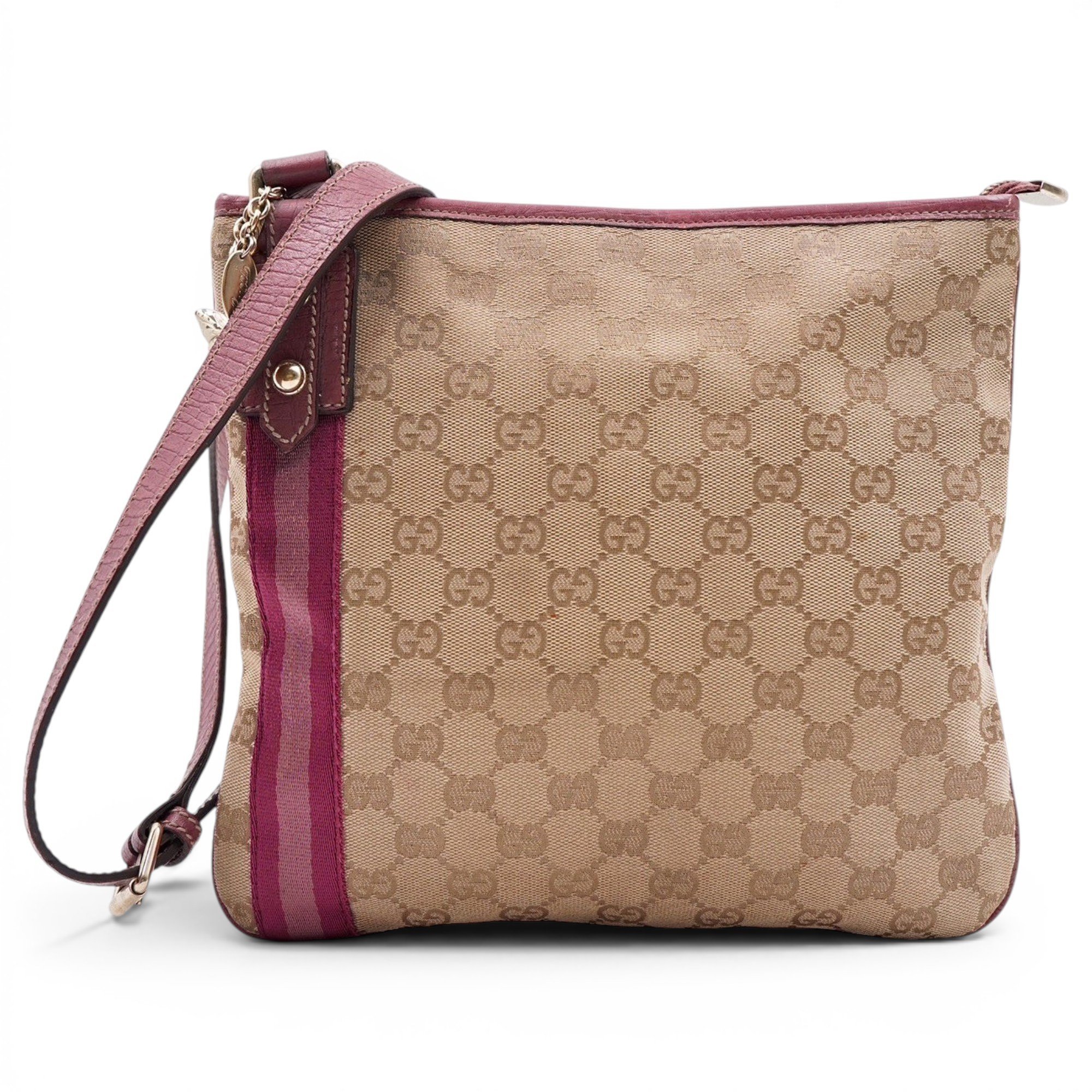 Leather crossbody bag