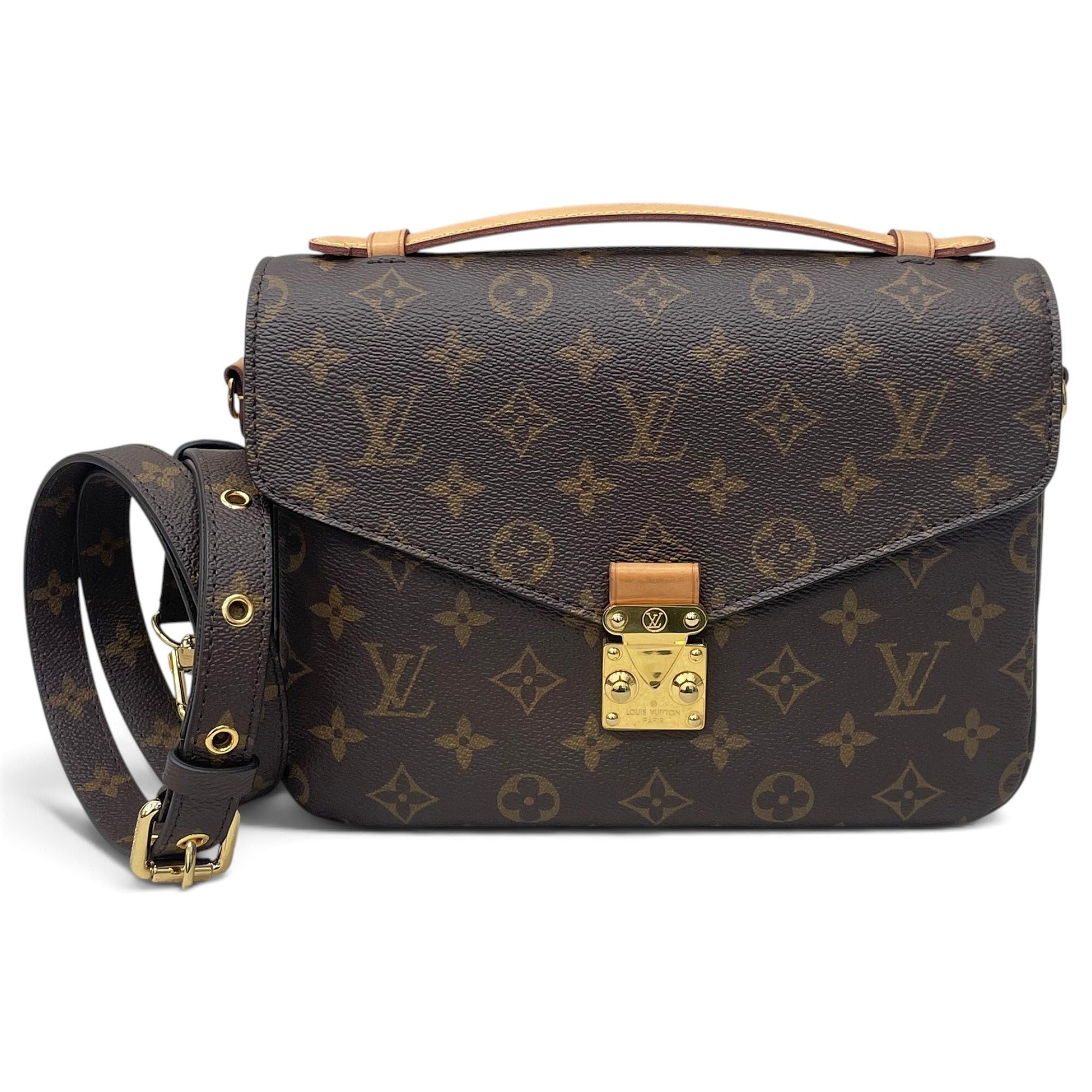 Metis leather handbag