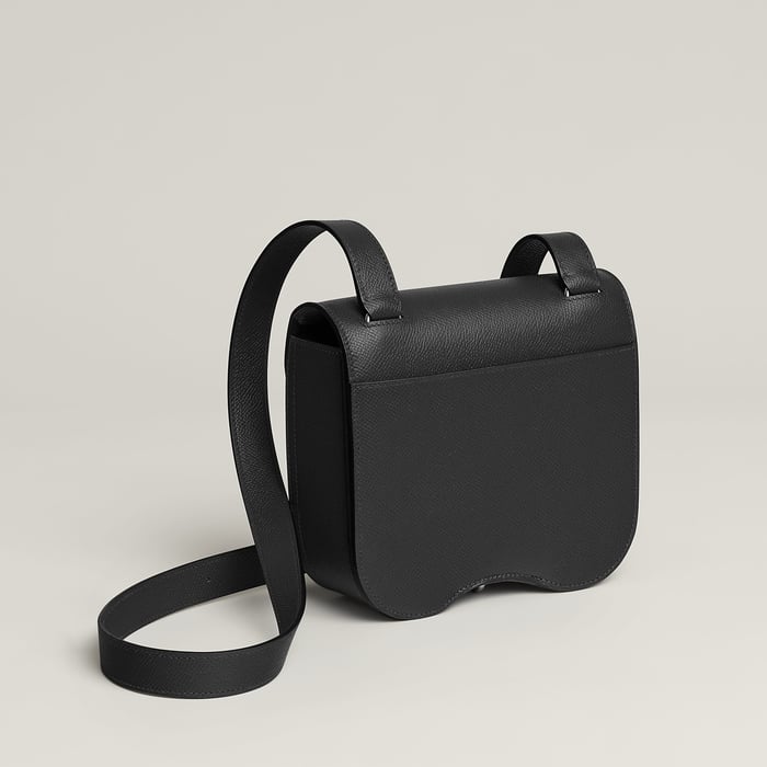 Noir Hermès Della Cavalleria Mini Bag