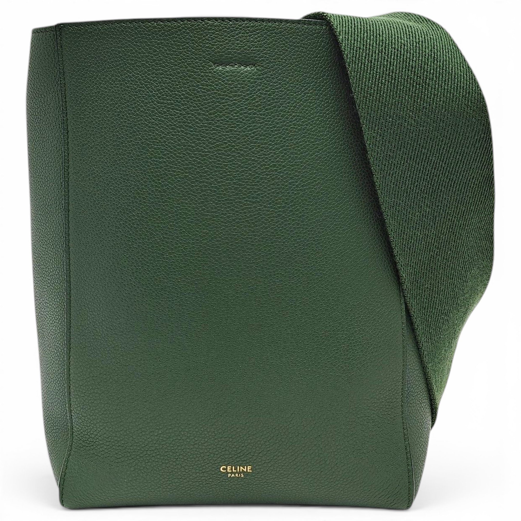 Seau Sangle leather handbag