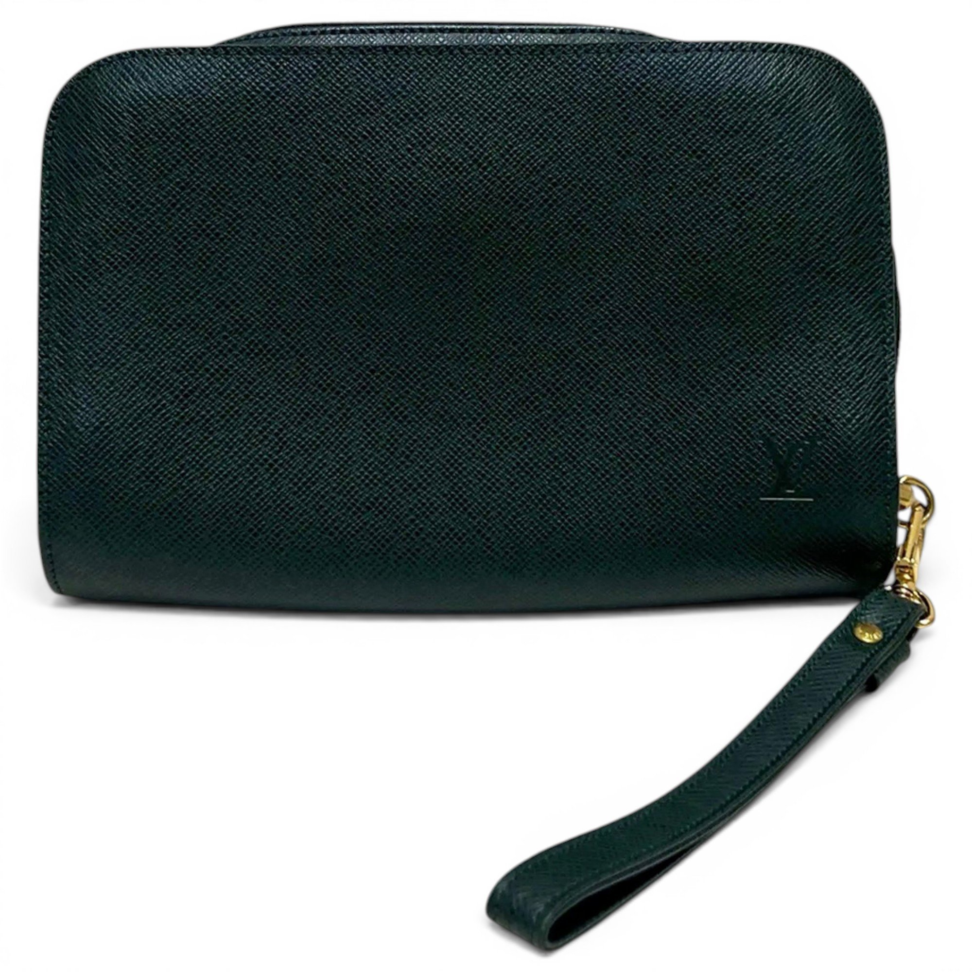 Orsay leather clutch bag