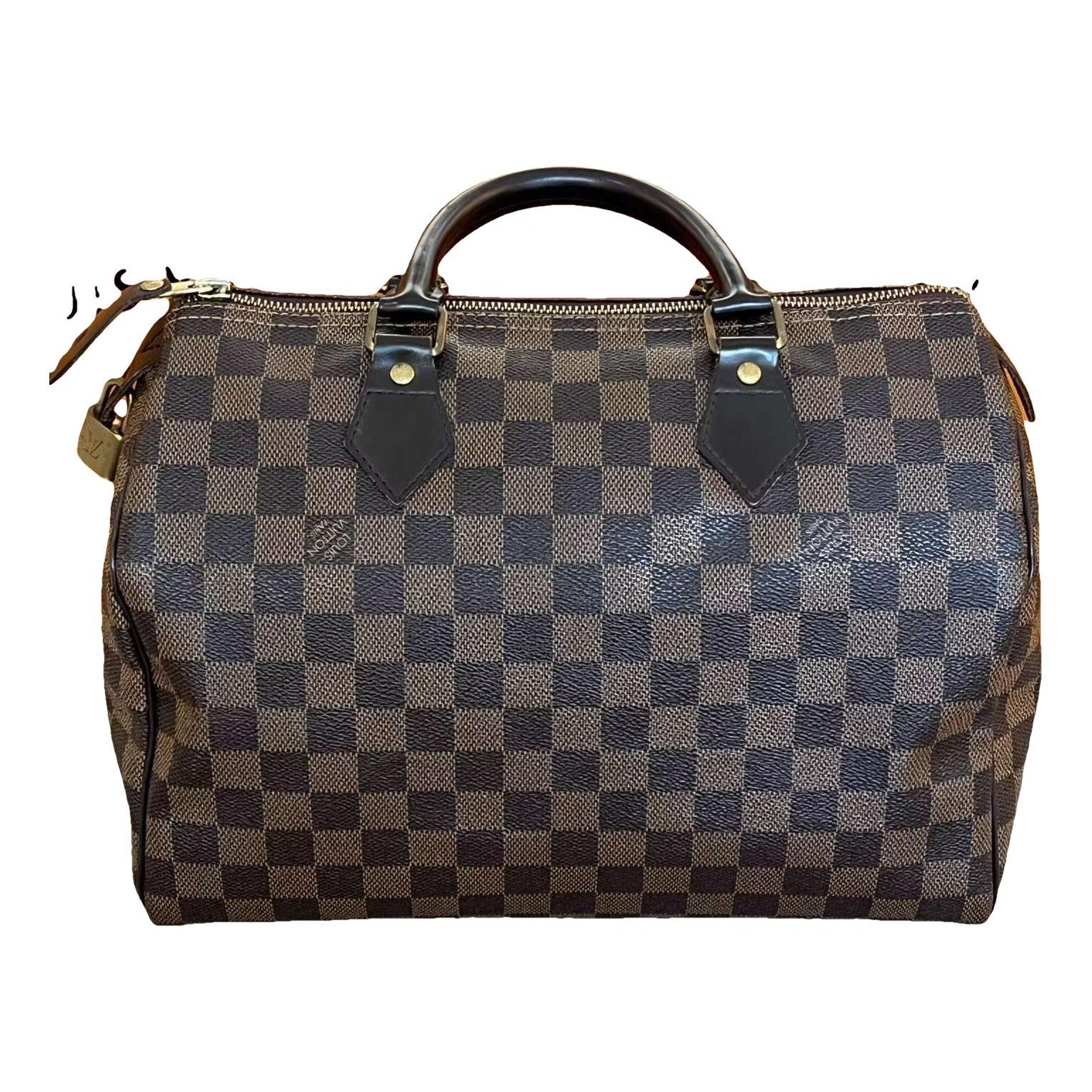 Speedy leather handbag