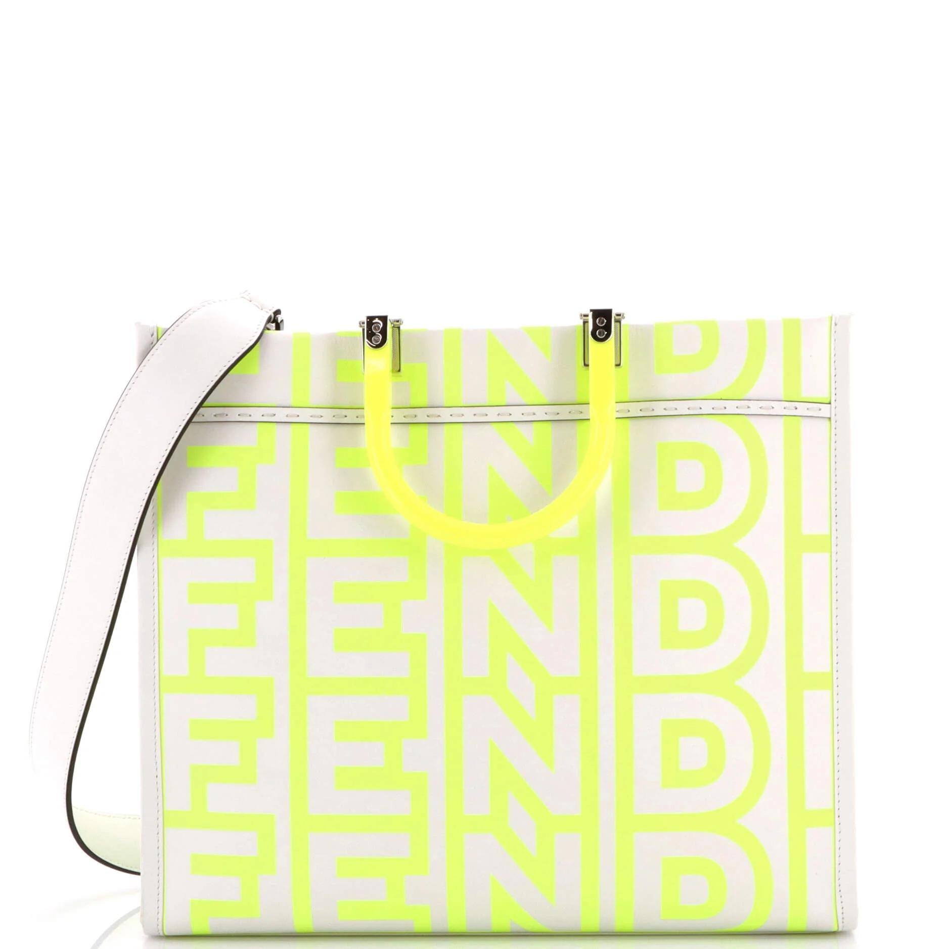 Leather tote