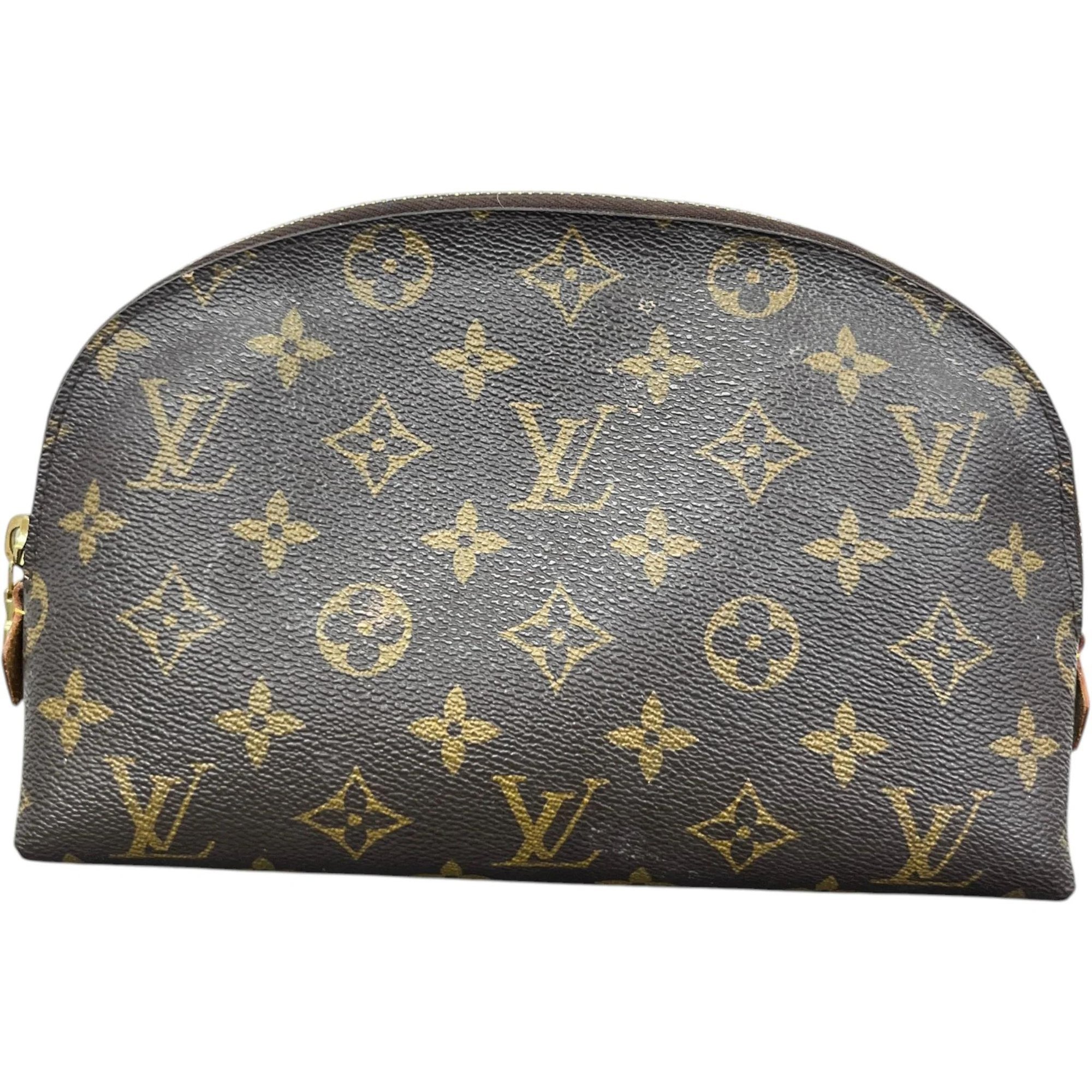 Leather vanity case