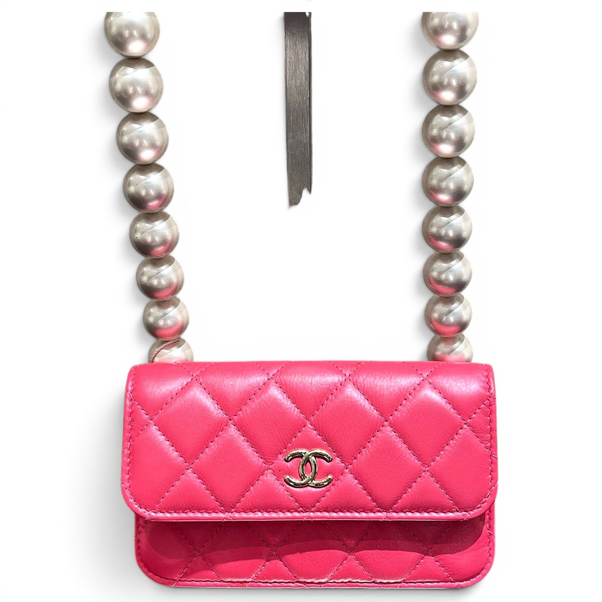 Wallet On Chain Timeless/Classique leather handbag