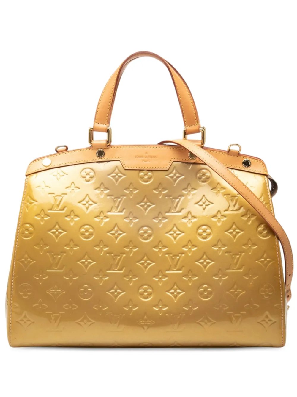 2012 Monogram Vernis Brea GM satchel