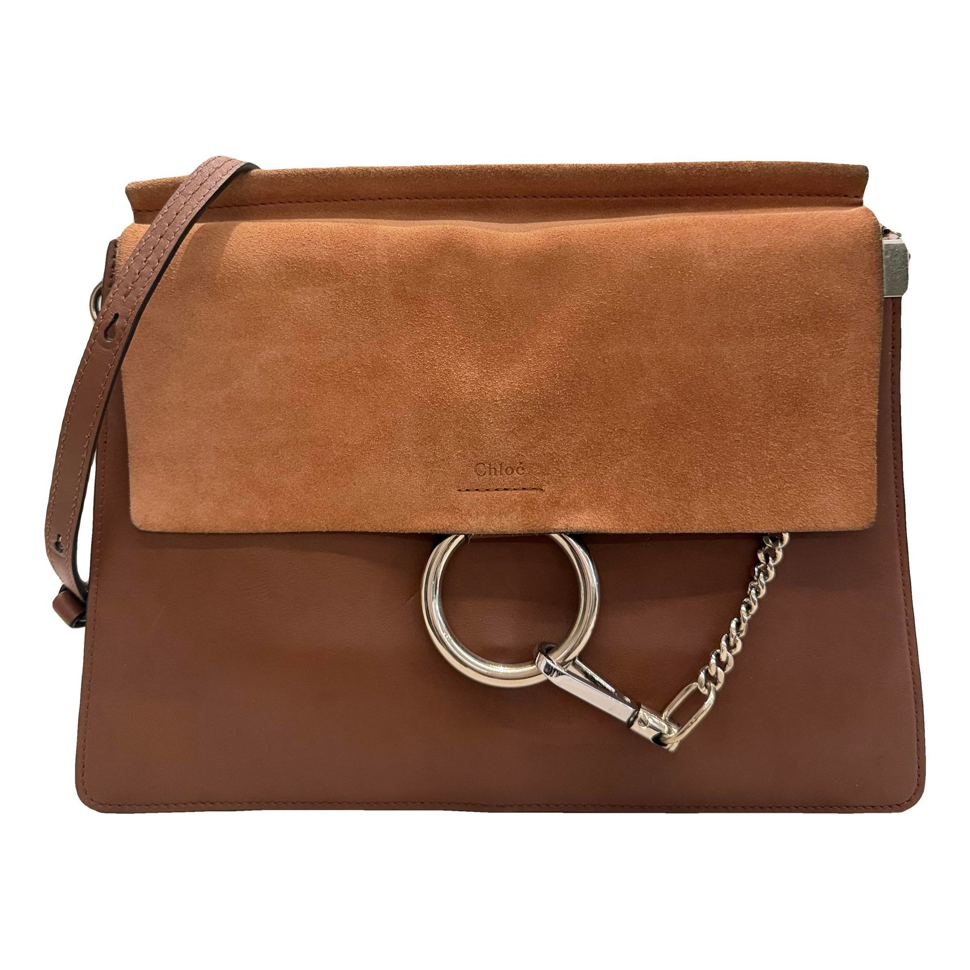 Faye leather handbag