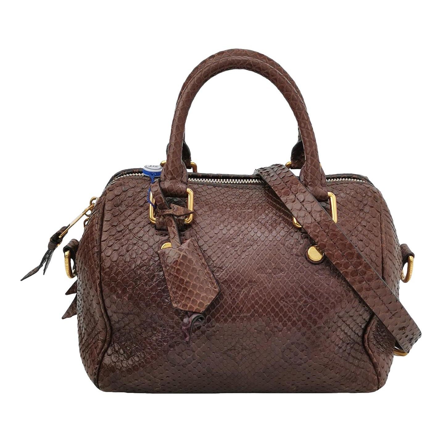 Speedy leather handbag