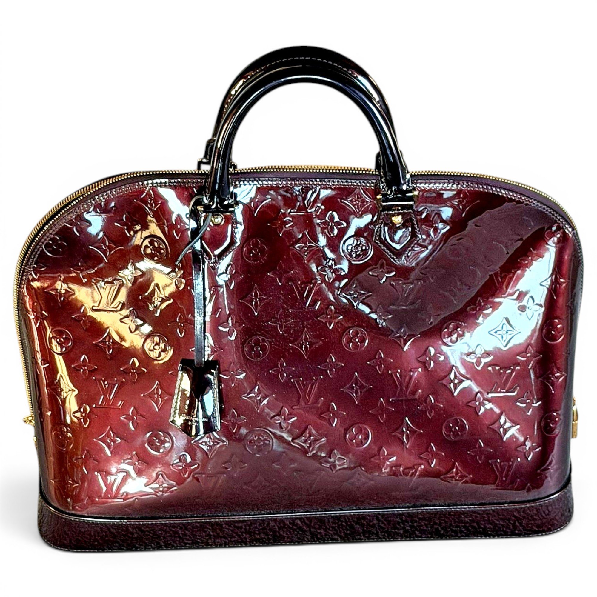 Alma leather handbag