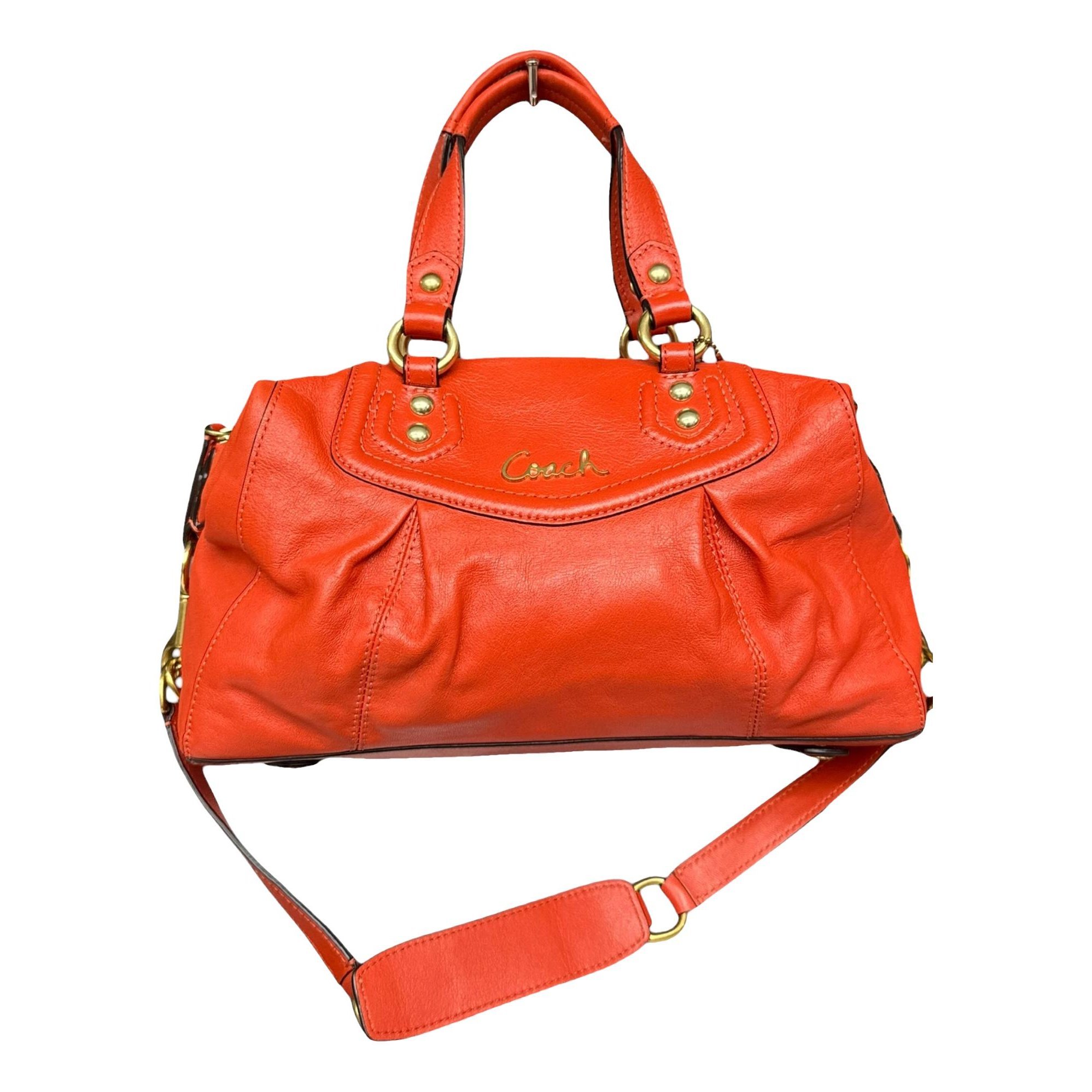 Leather satchel