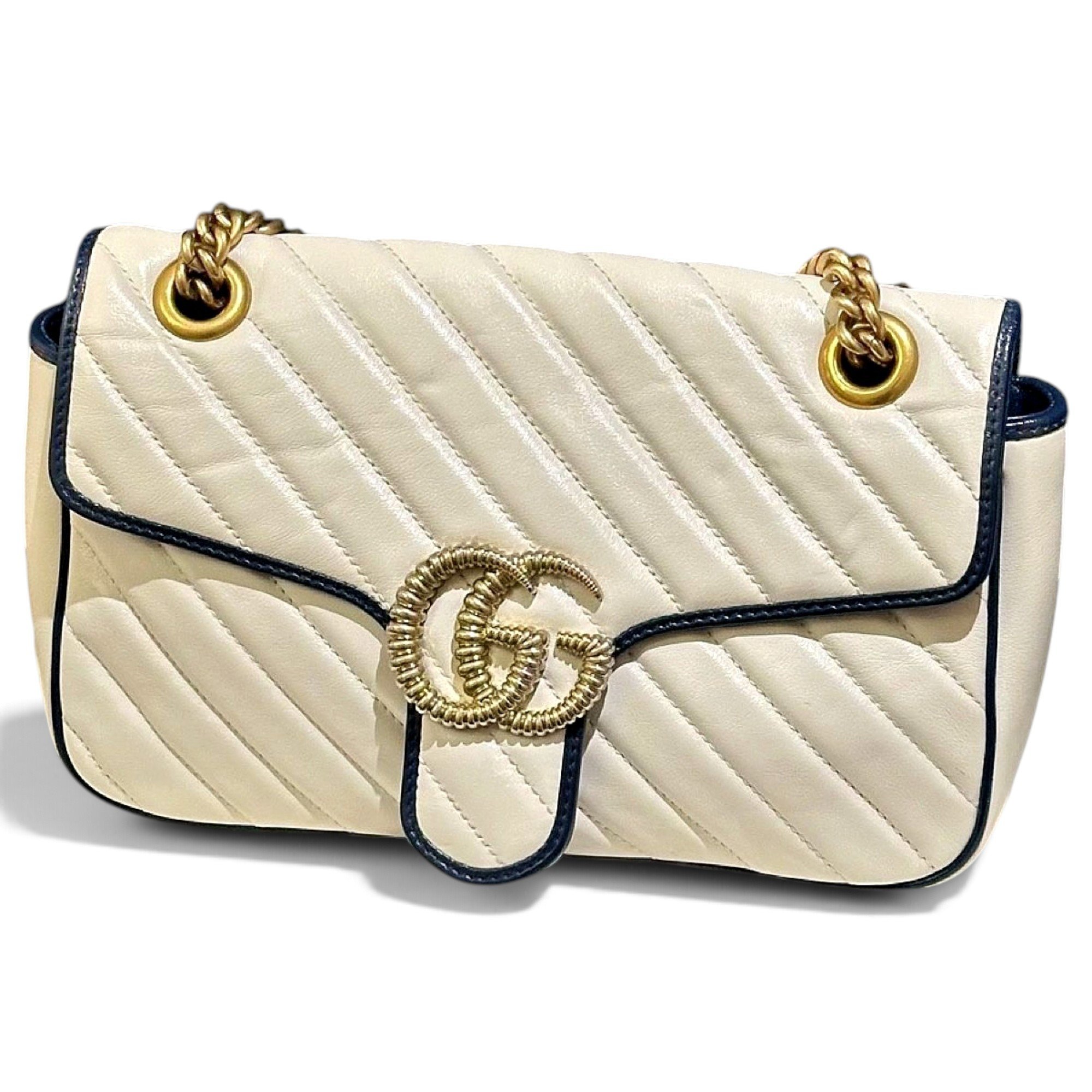 GG Marmont Flap leather handbag