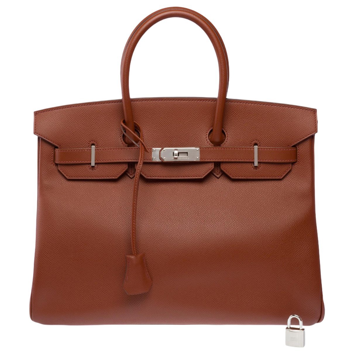 Hermes Birkin 35 Handbag Noisette Epsom Leather 2010