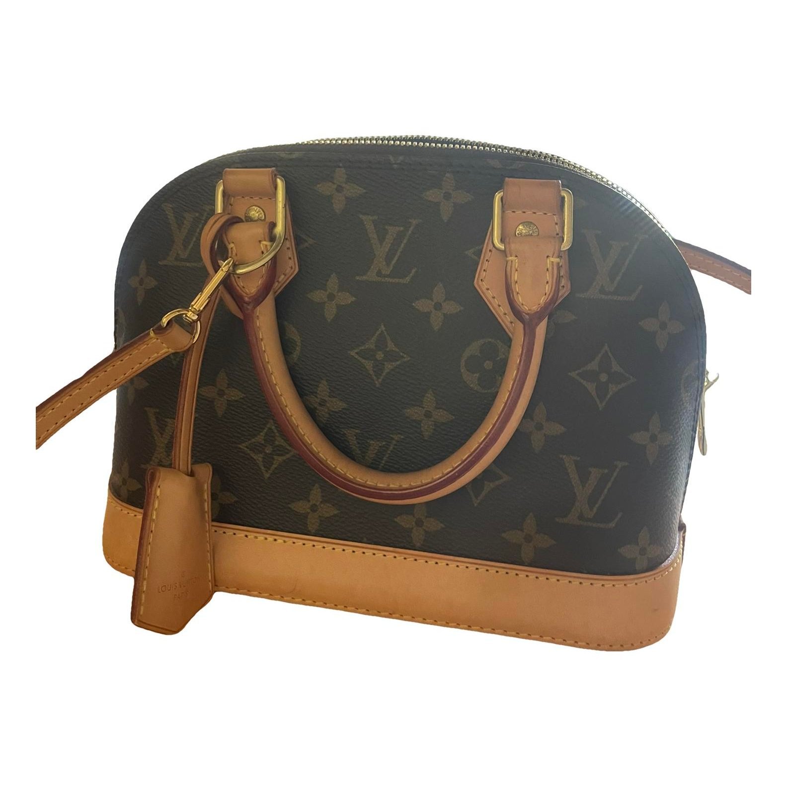 Alma leather handbag