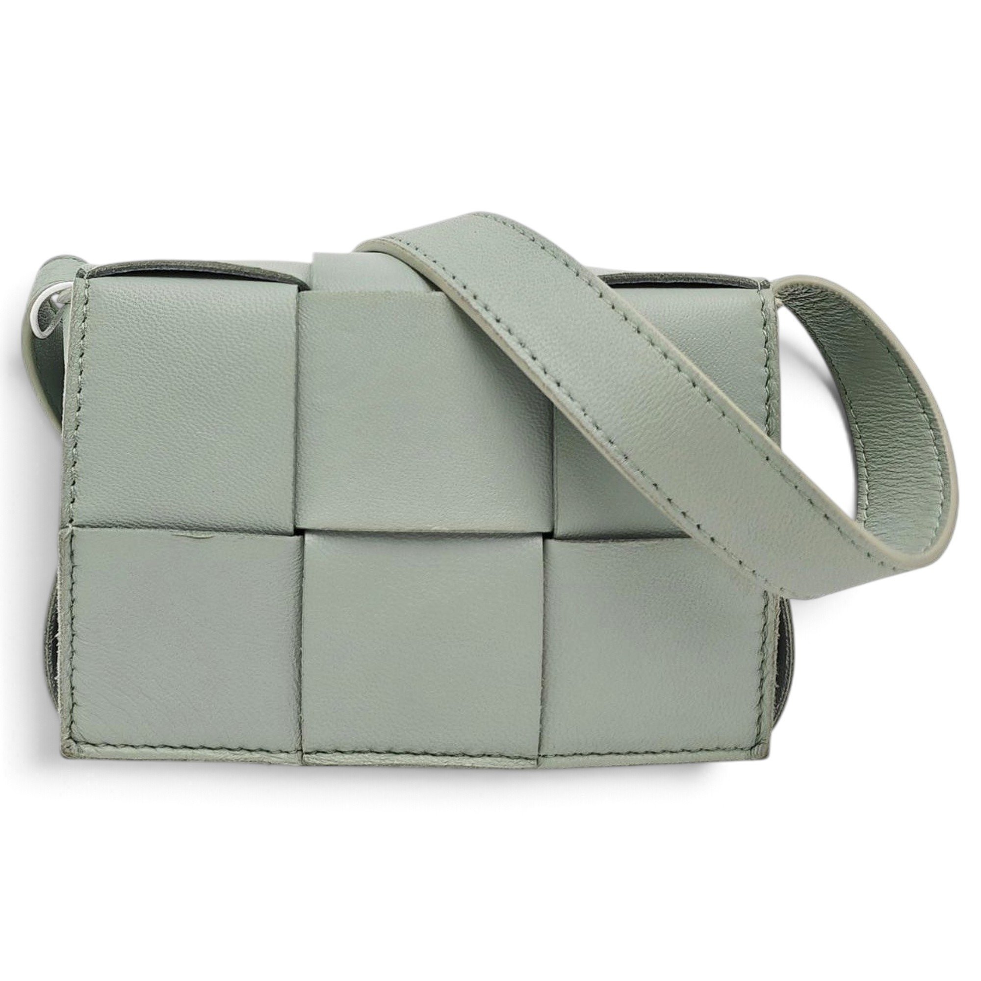 Brick Cassette leather handbag