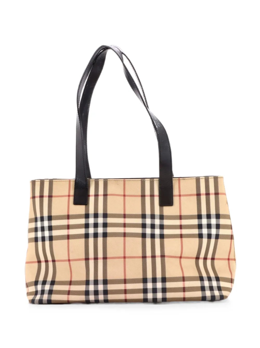 Vintage House Check Canvas tote bag