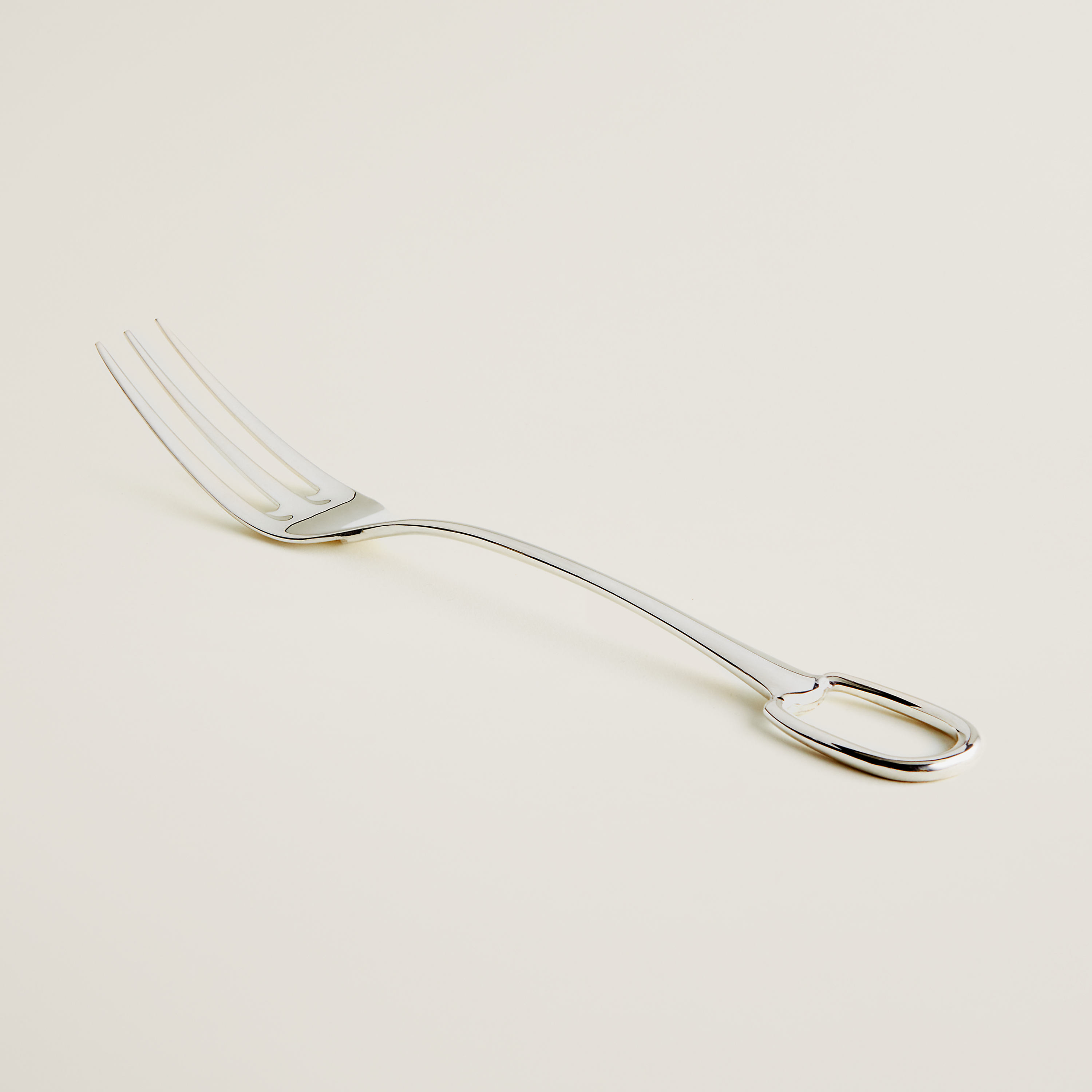 Attelage silver serving fork