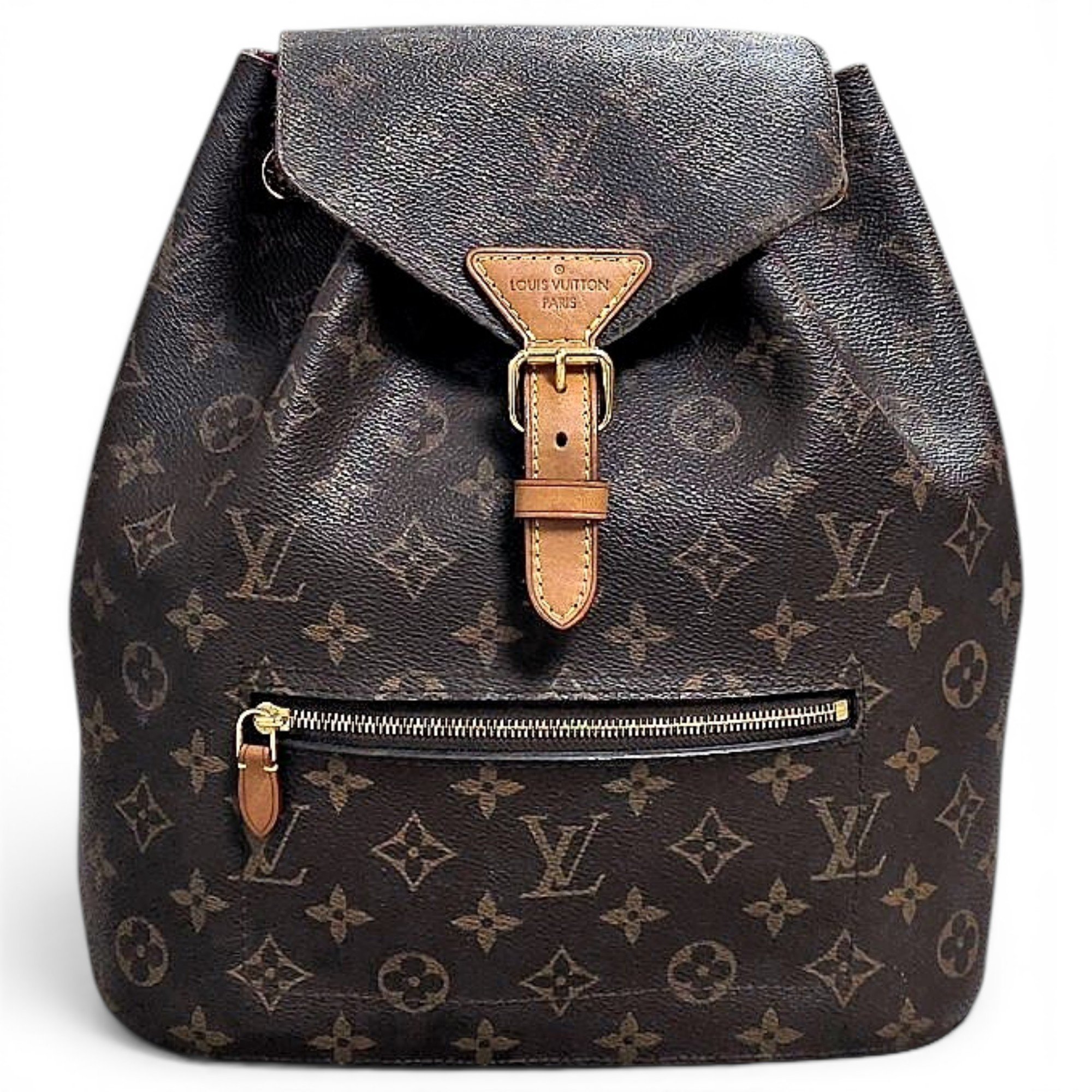 Louis Vuitton Montsouris leather backpack