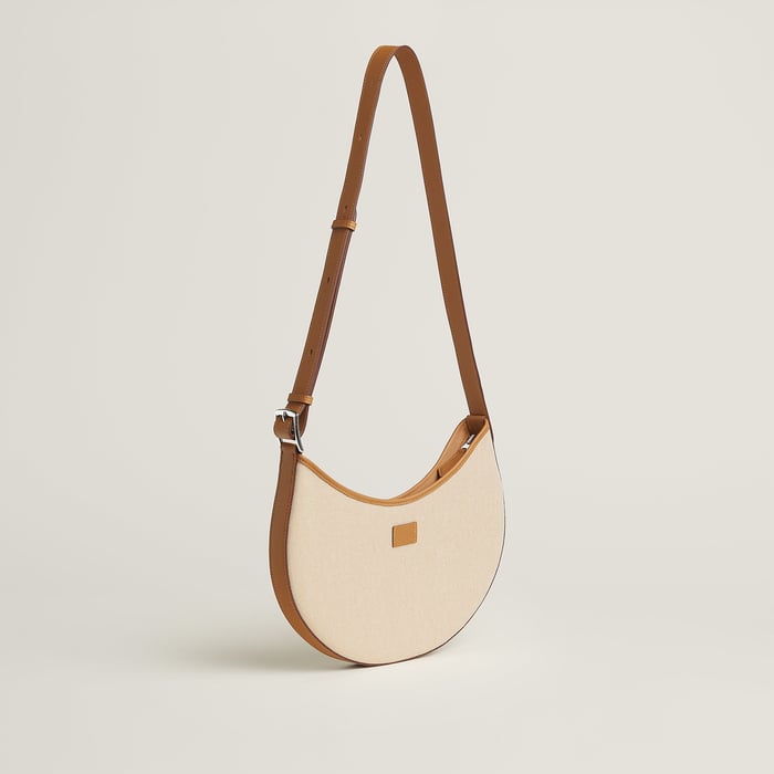 P'tit Arcon Toile & Cuir Bag