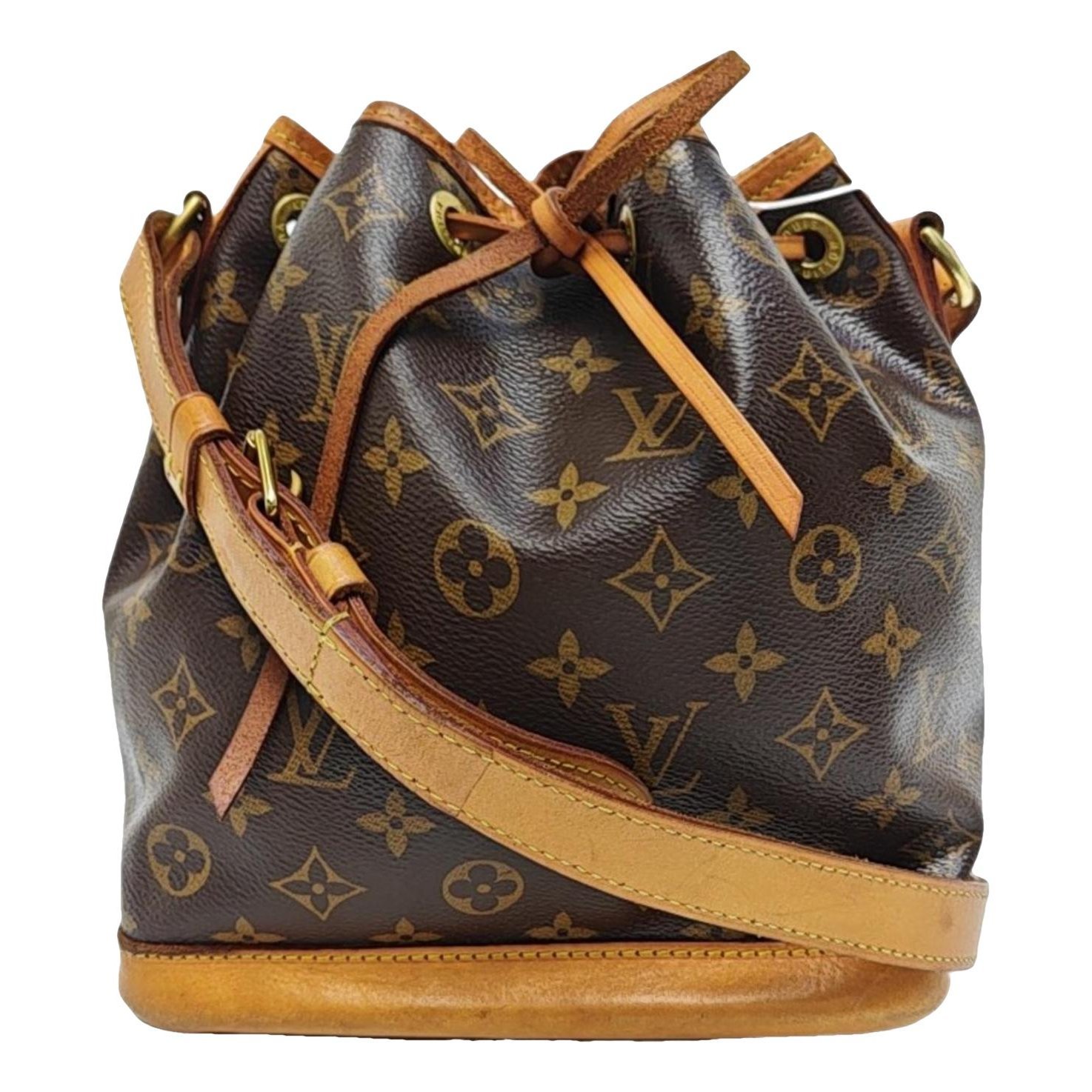 Nano Noé leather handbag