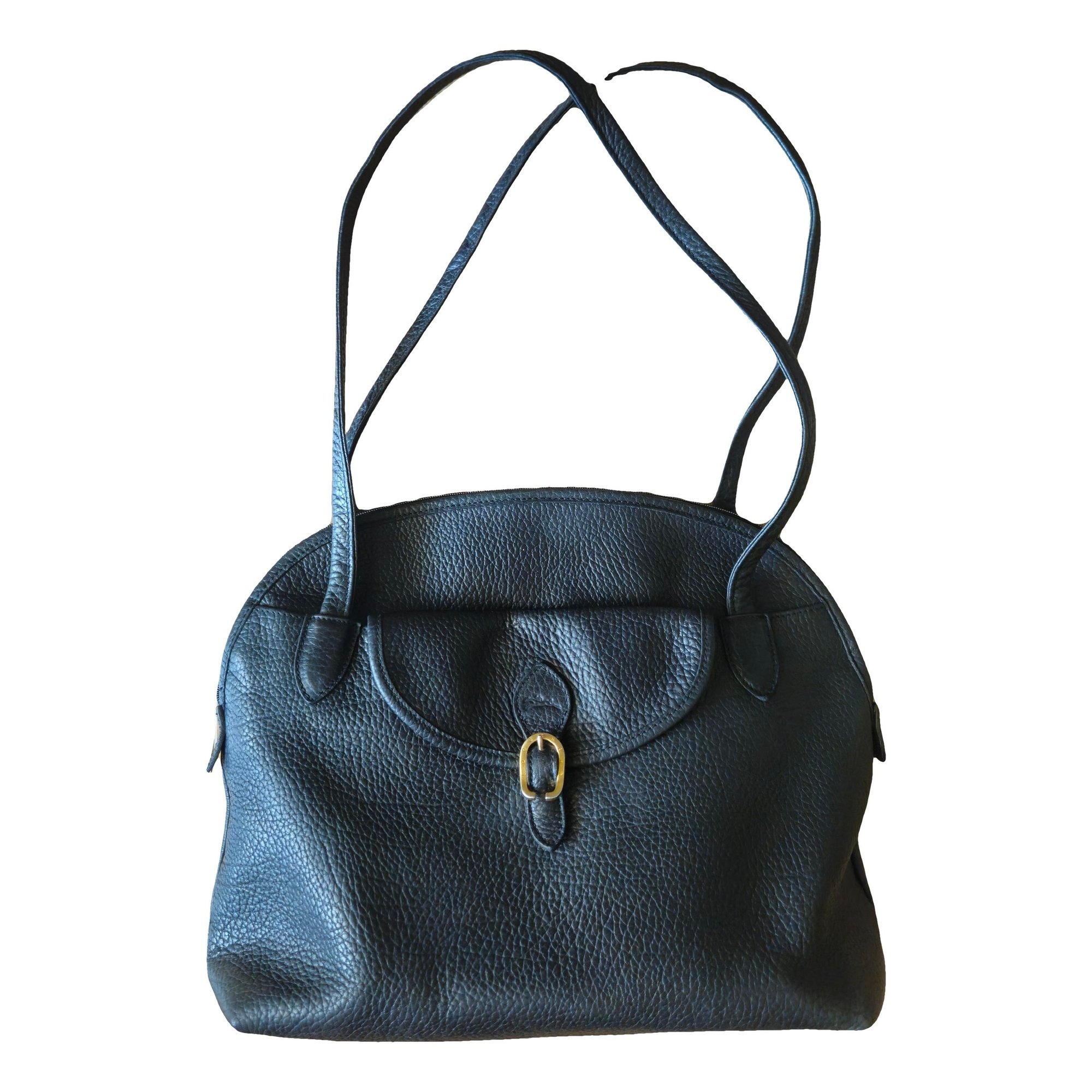 3D leather handbag