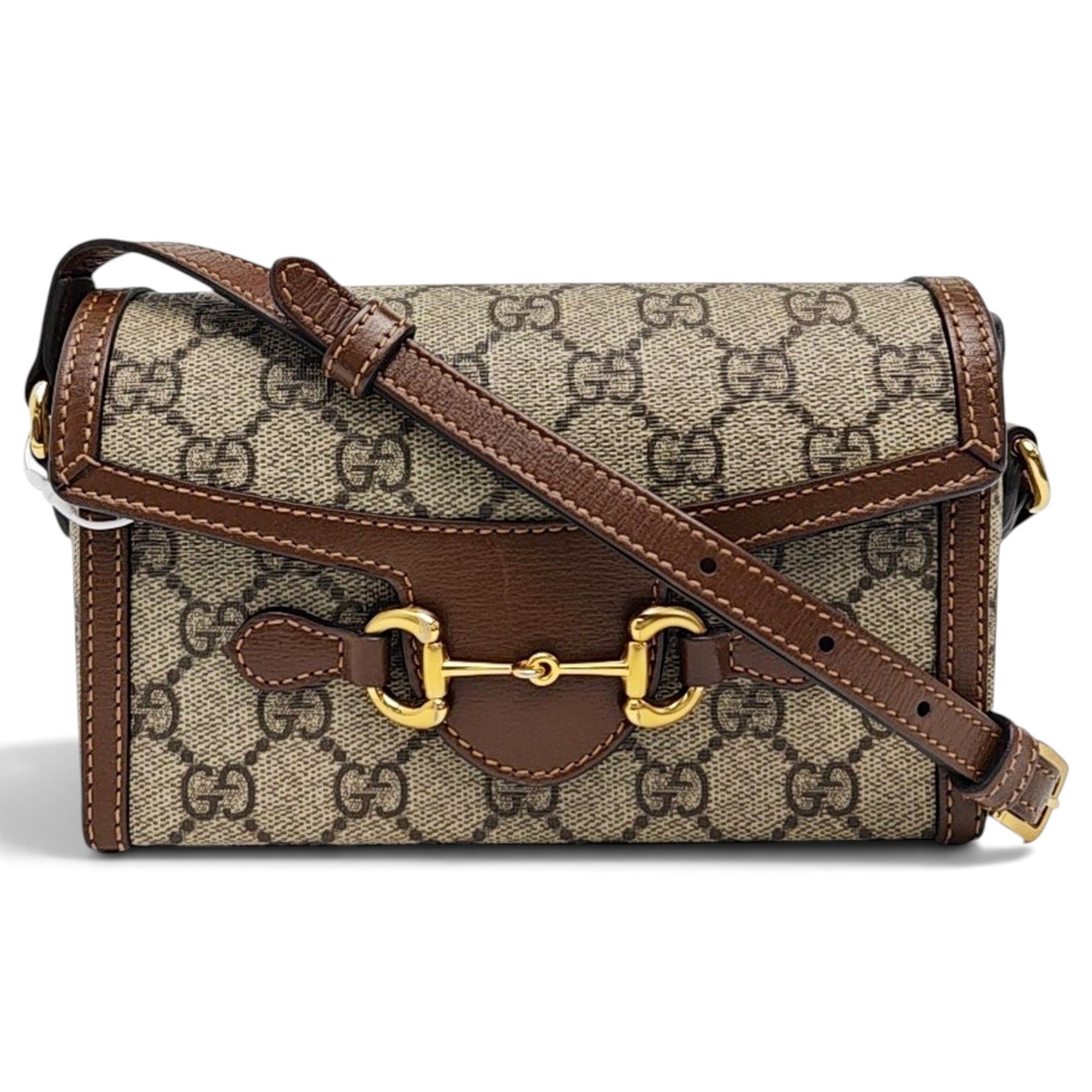 Handle Horsebit 1955 leather handbag