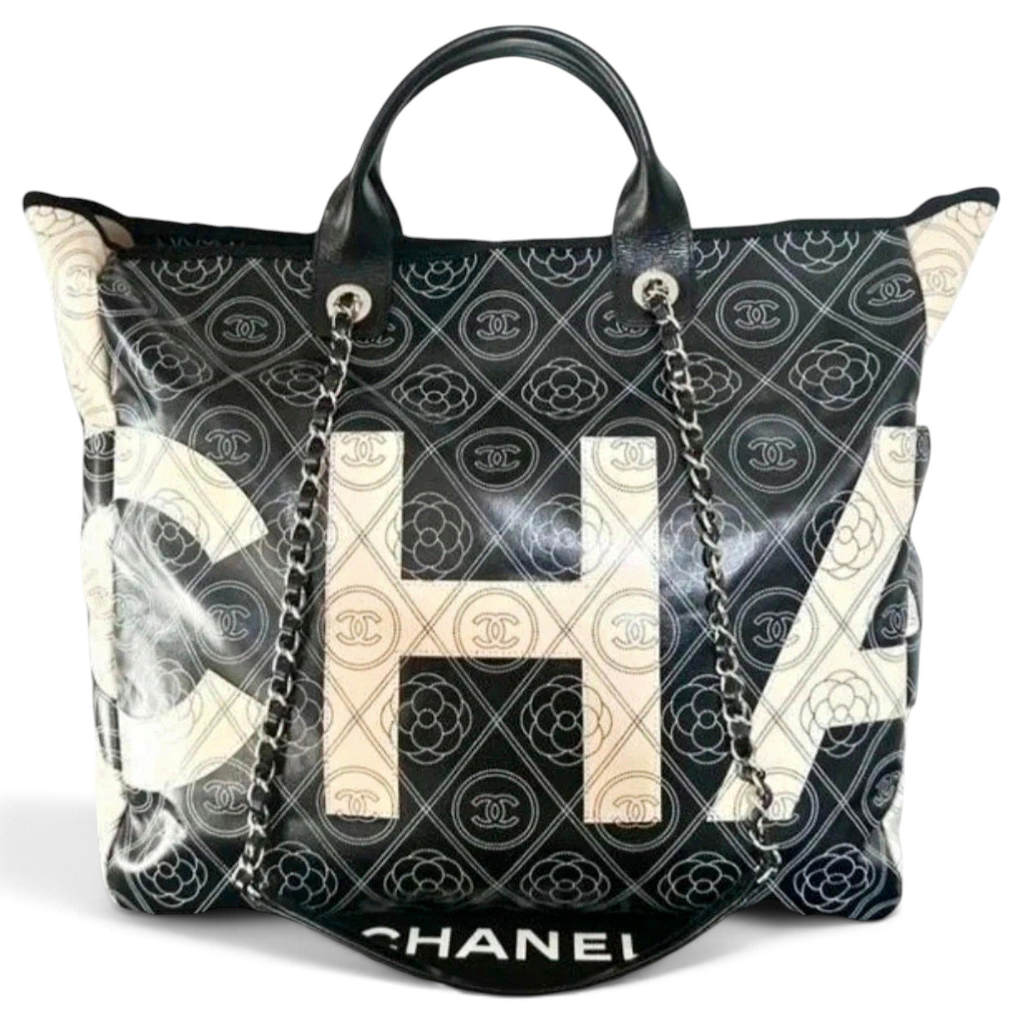 Deauville leather tote