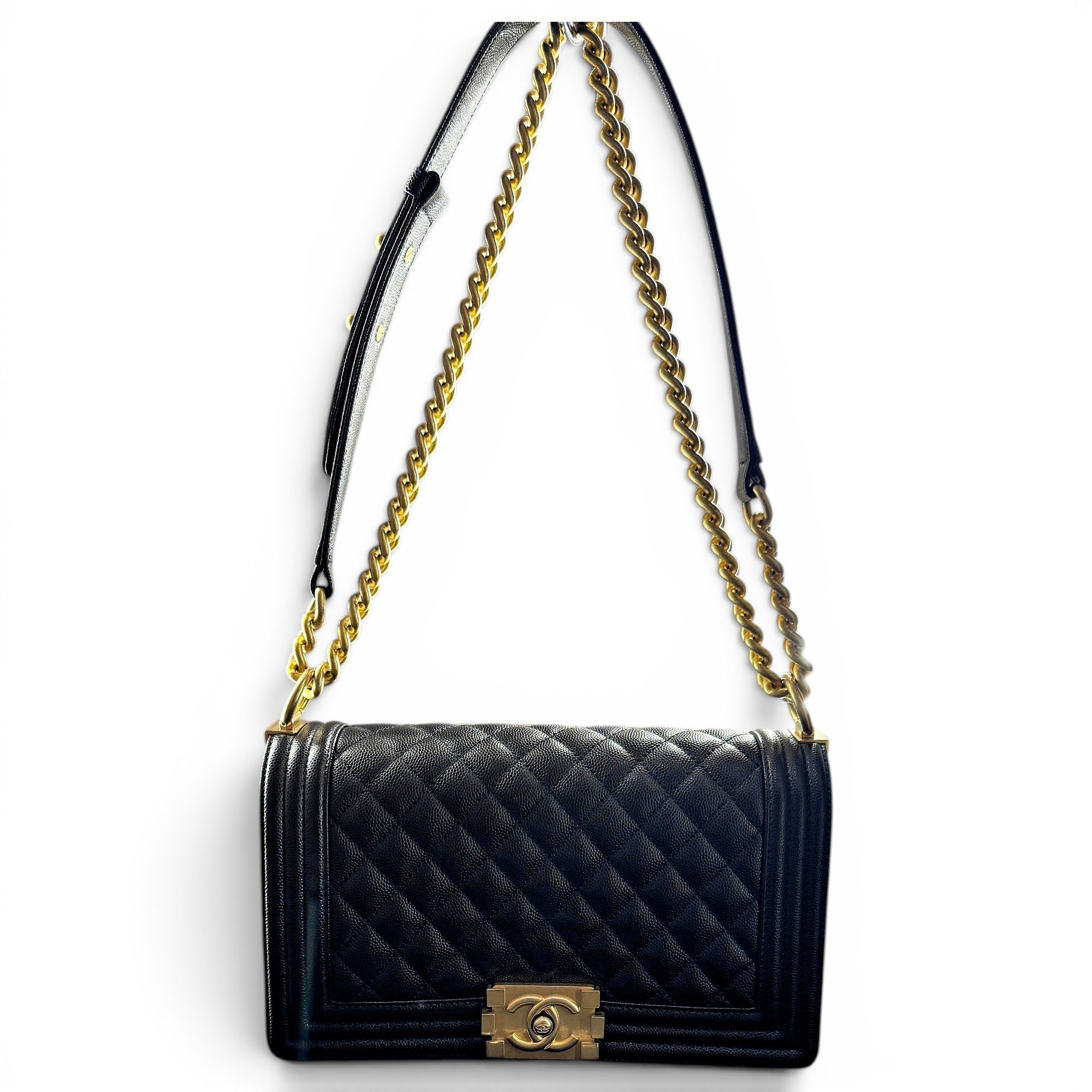 Boy leather handbag