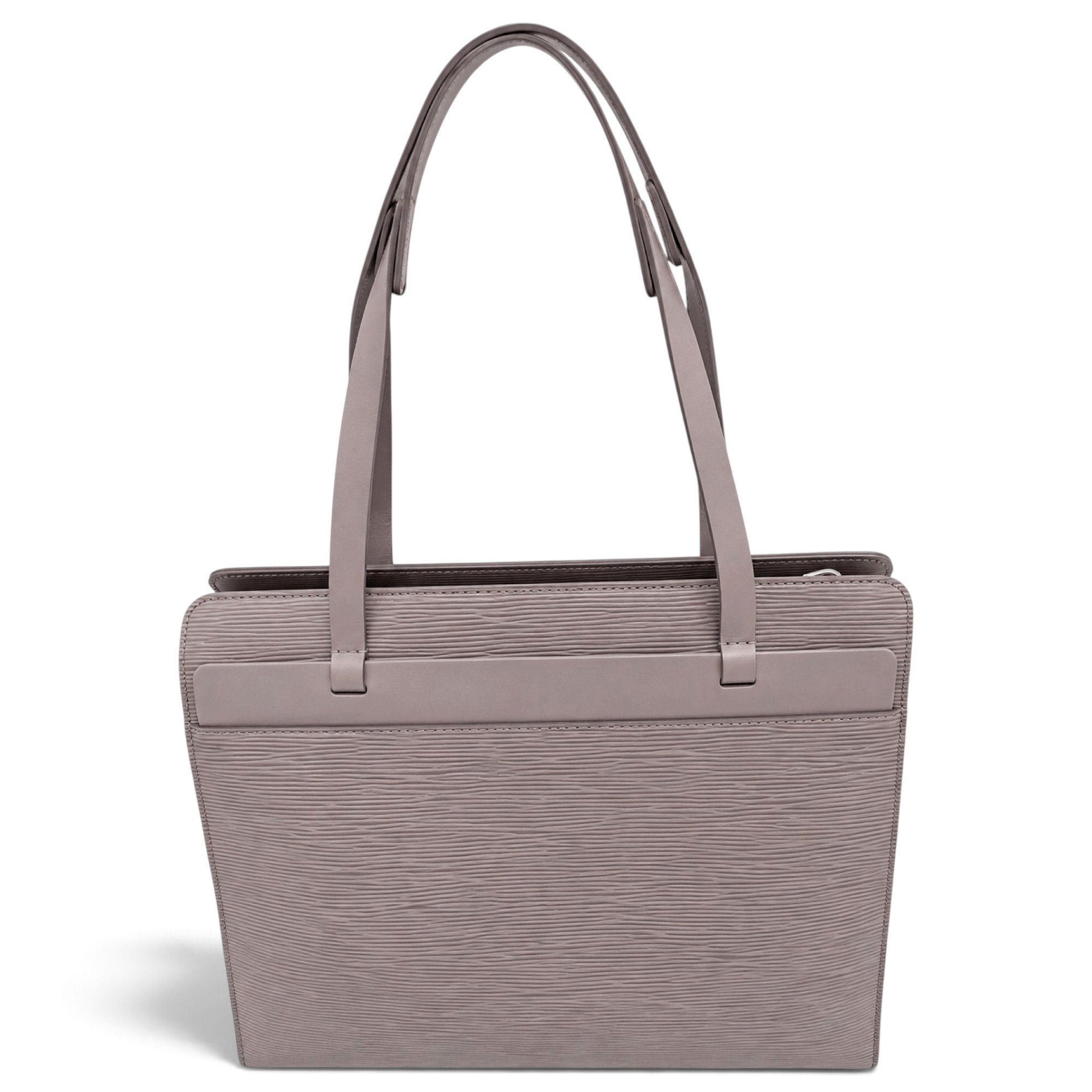 Leather tote