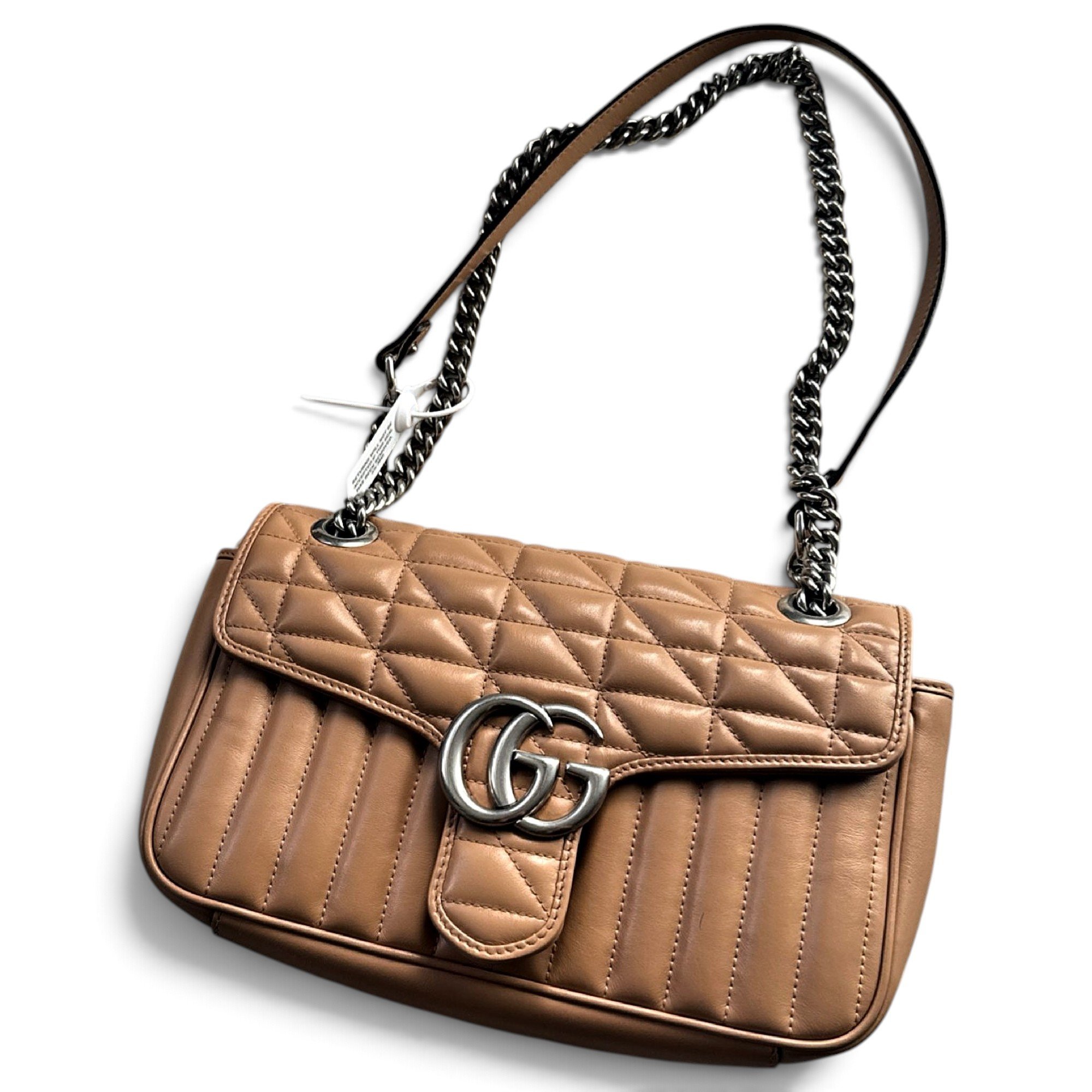 GG Marmont Chain Flap leather handbag