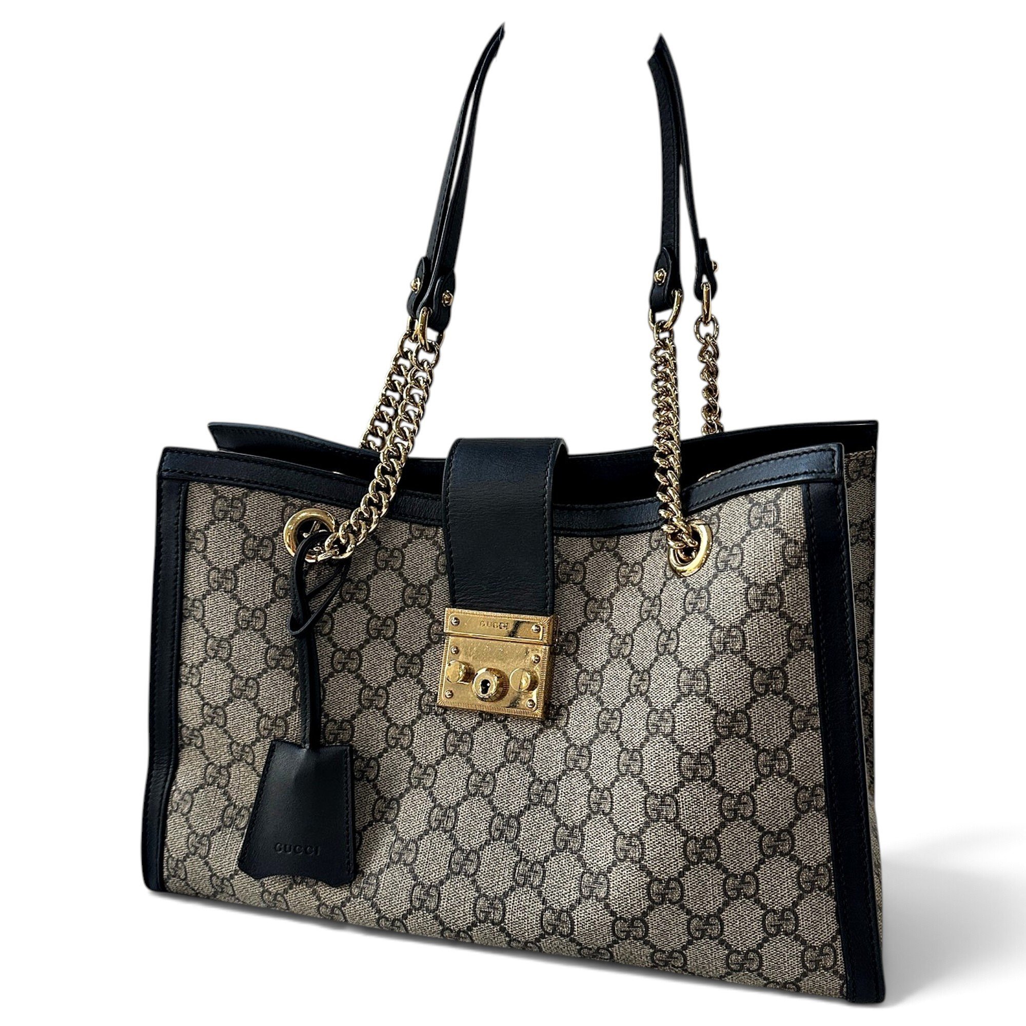 Leather tote