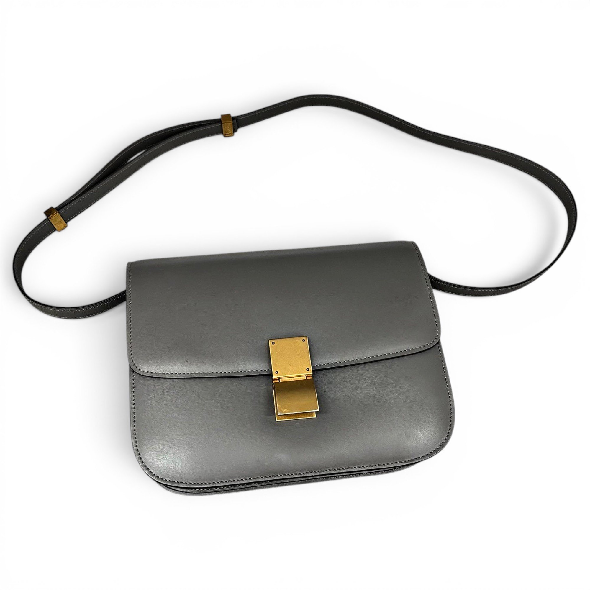 Classic leather handbag