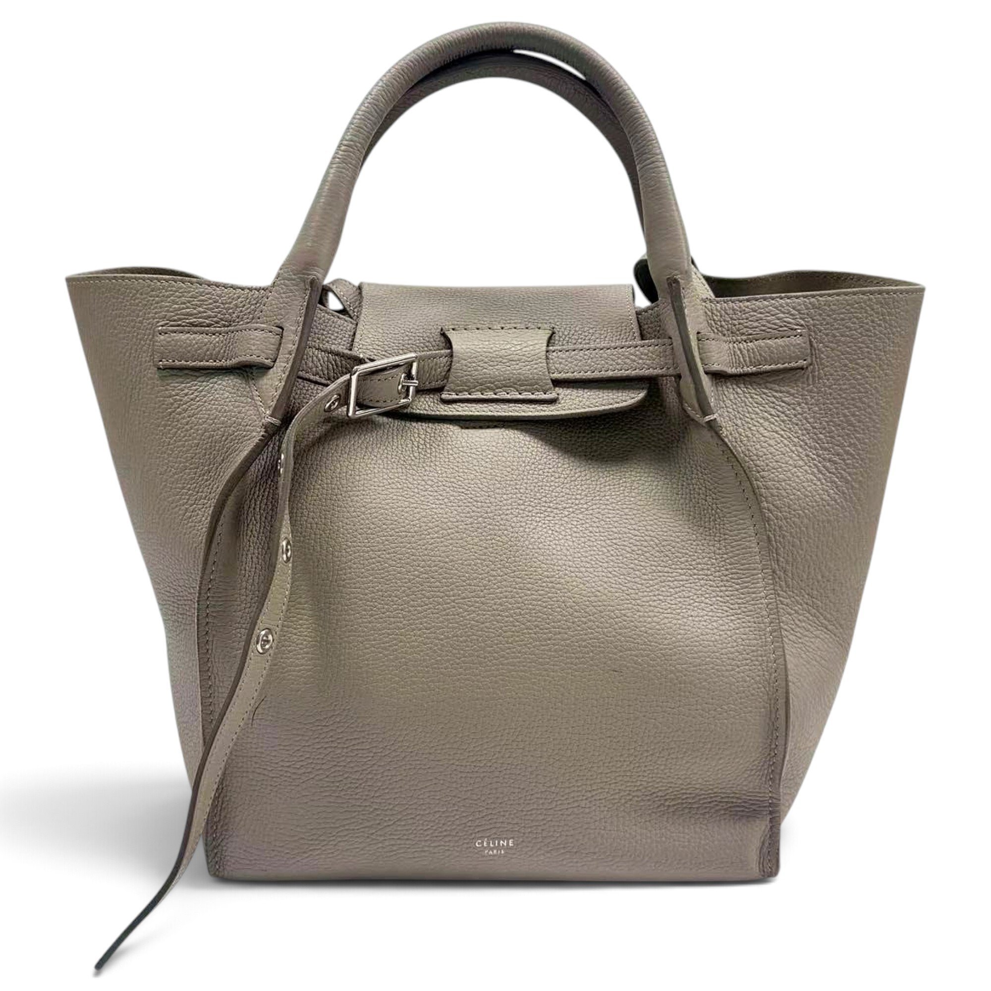 Big Bag leather handbag