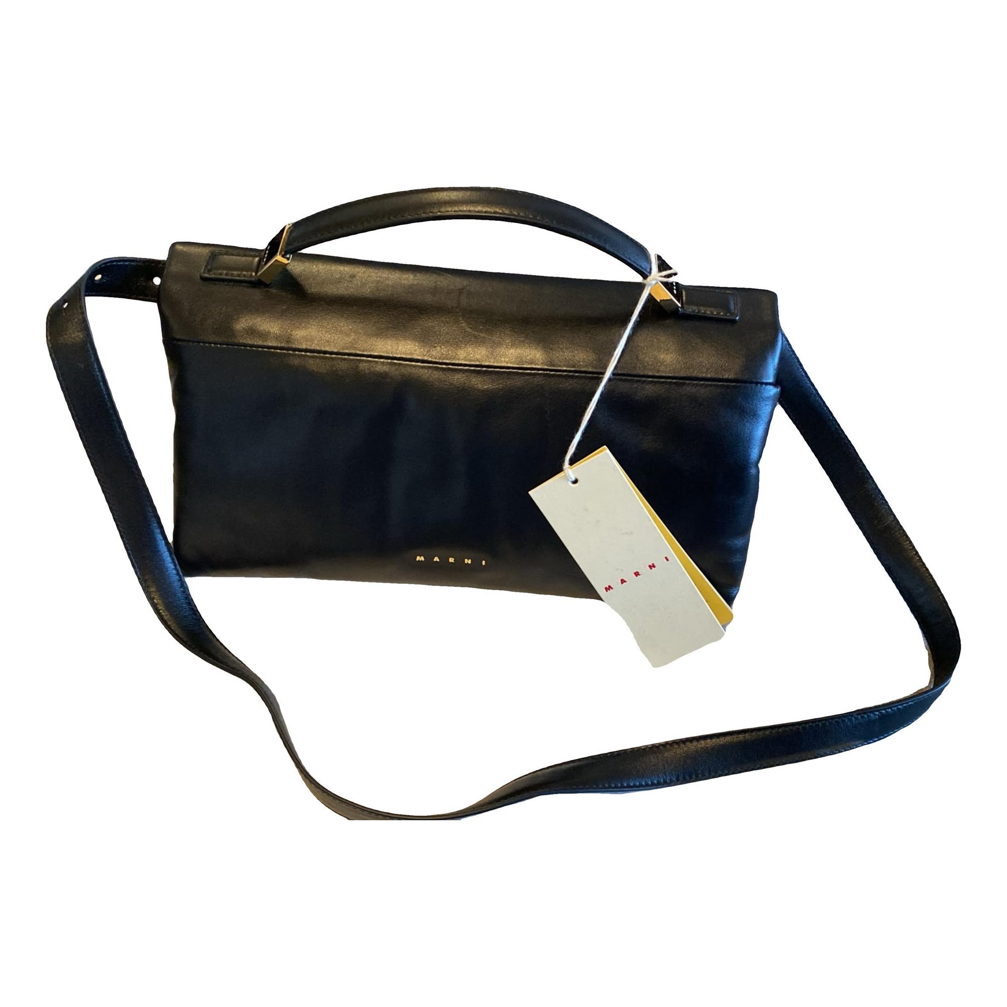 Prisma leather handbag