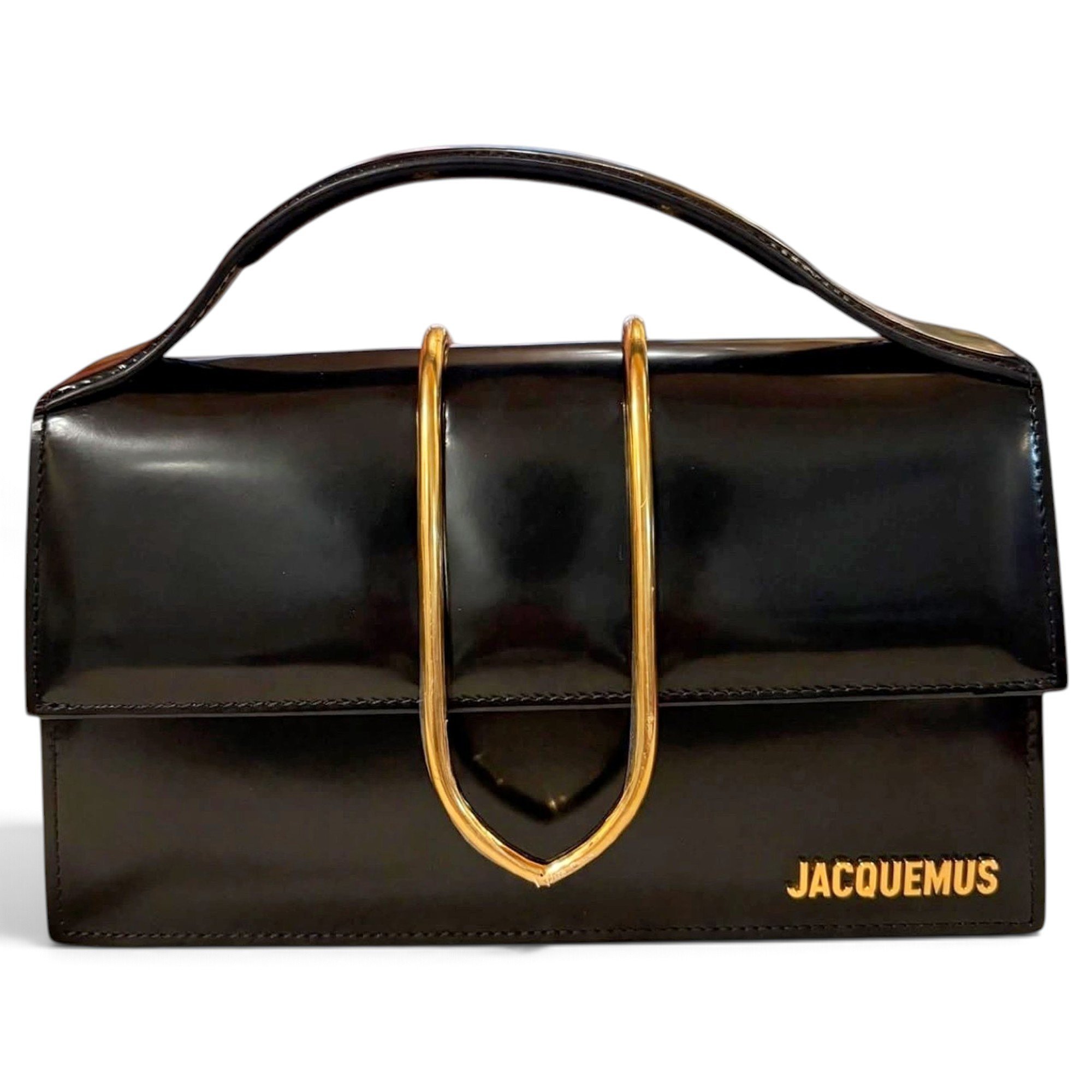 Le Grand Bambino patent leather handbag