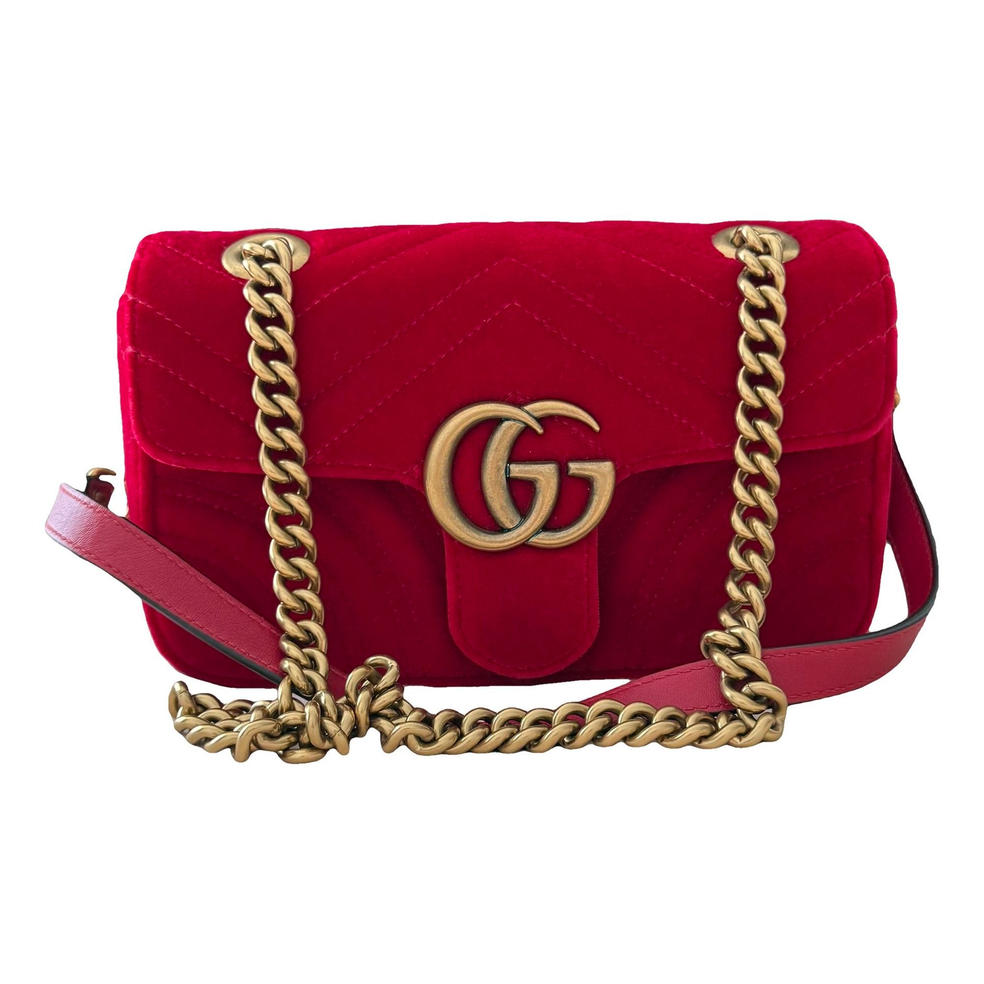 Marmont velvet handbag
