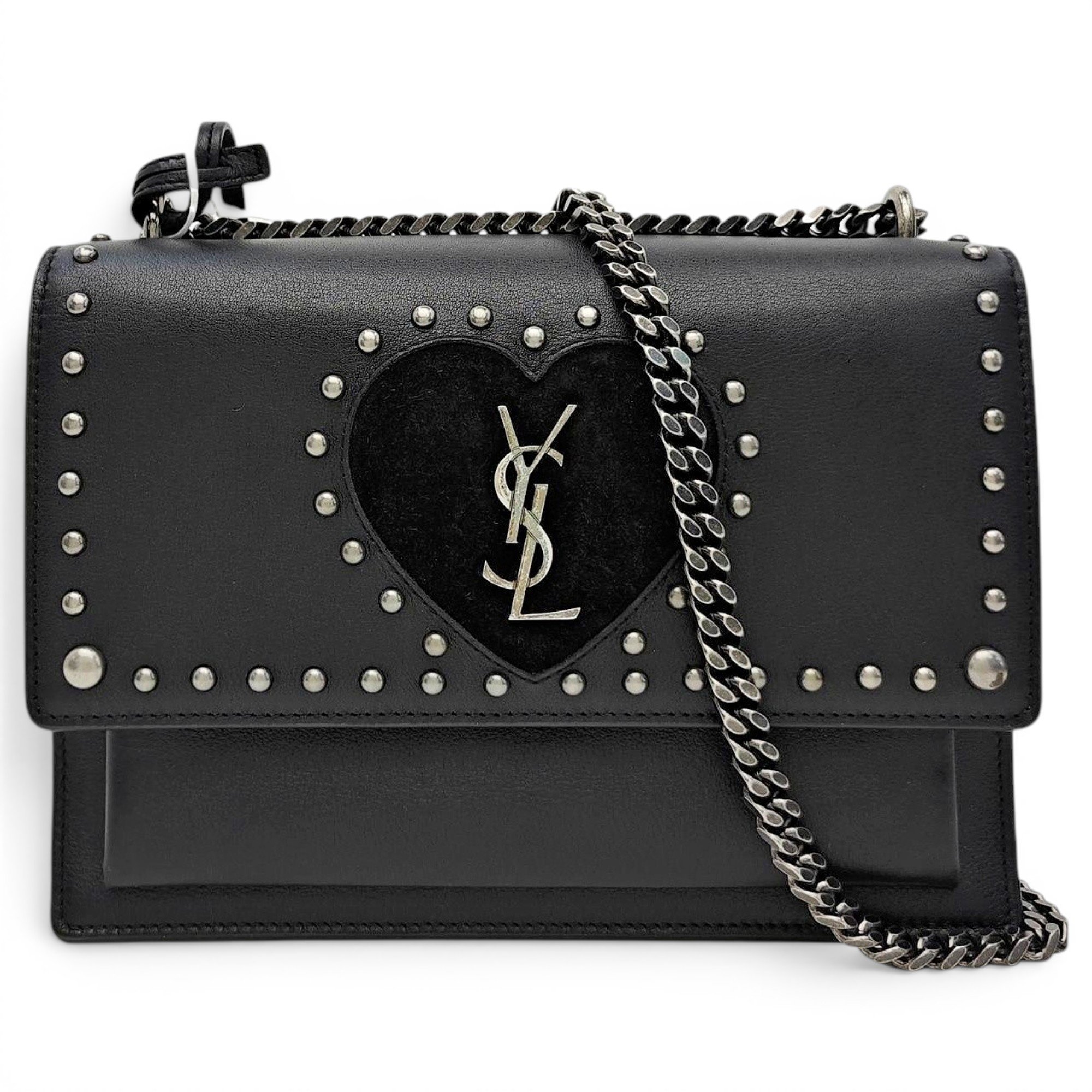 Sunset leather handbag