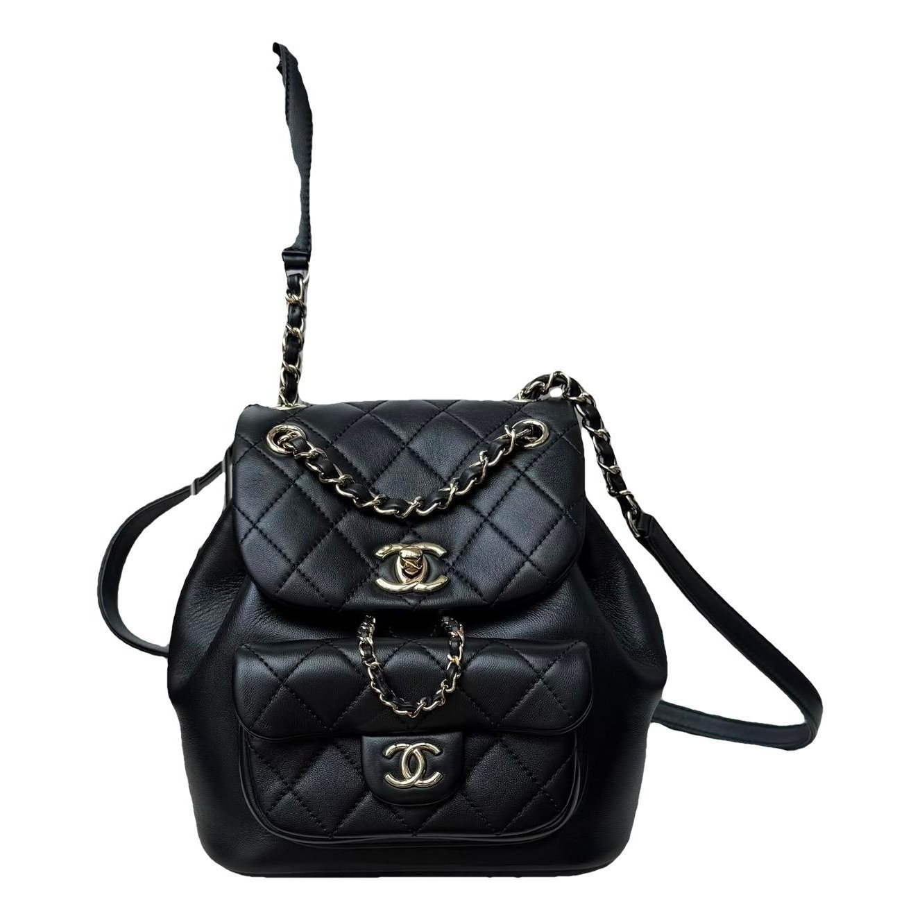 Duma leather backpack