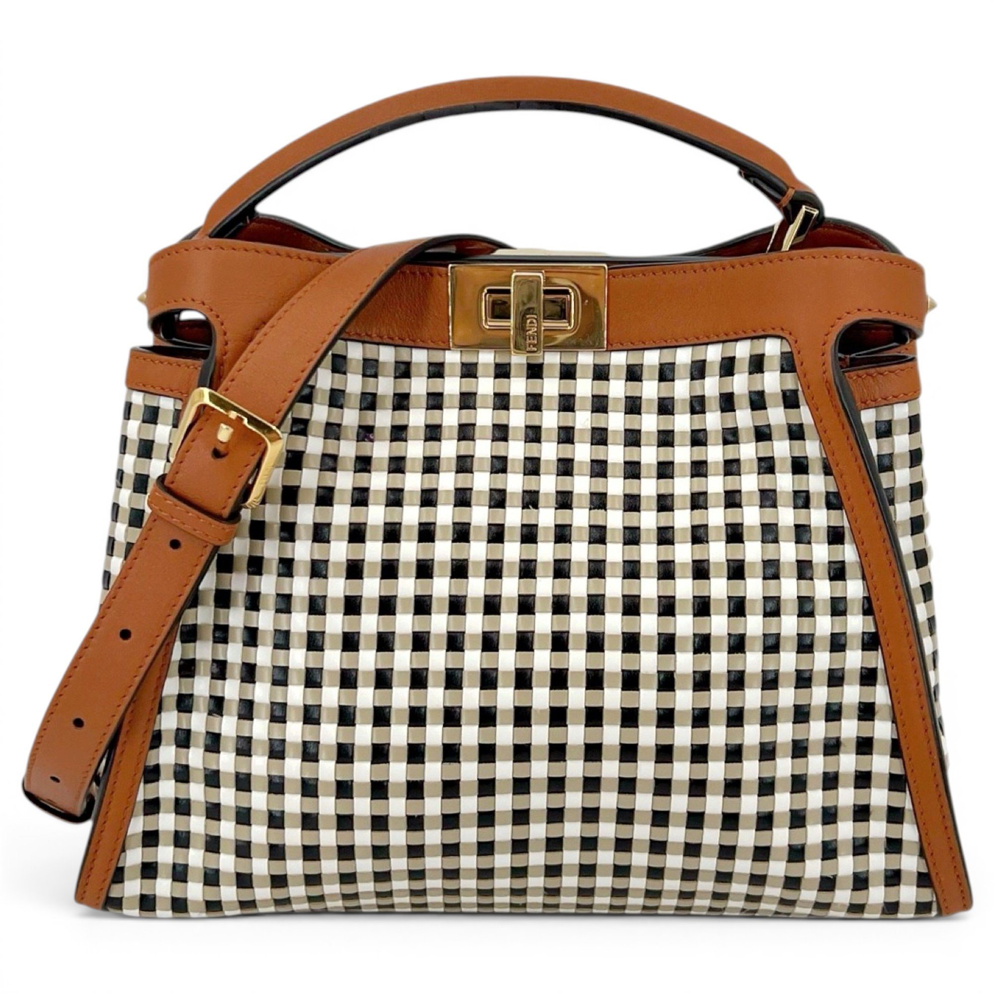 Peekaboo IseeU leather handbag