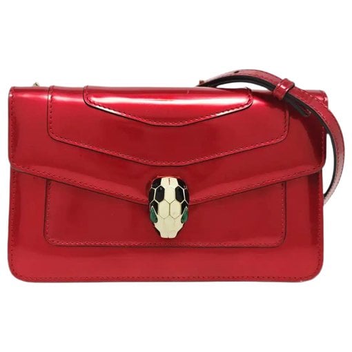 Patent leather crossbody bag