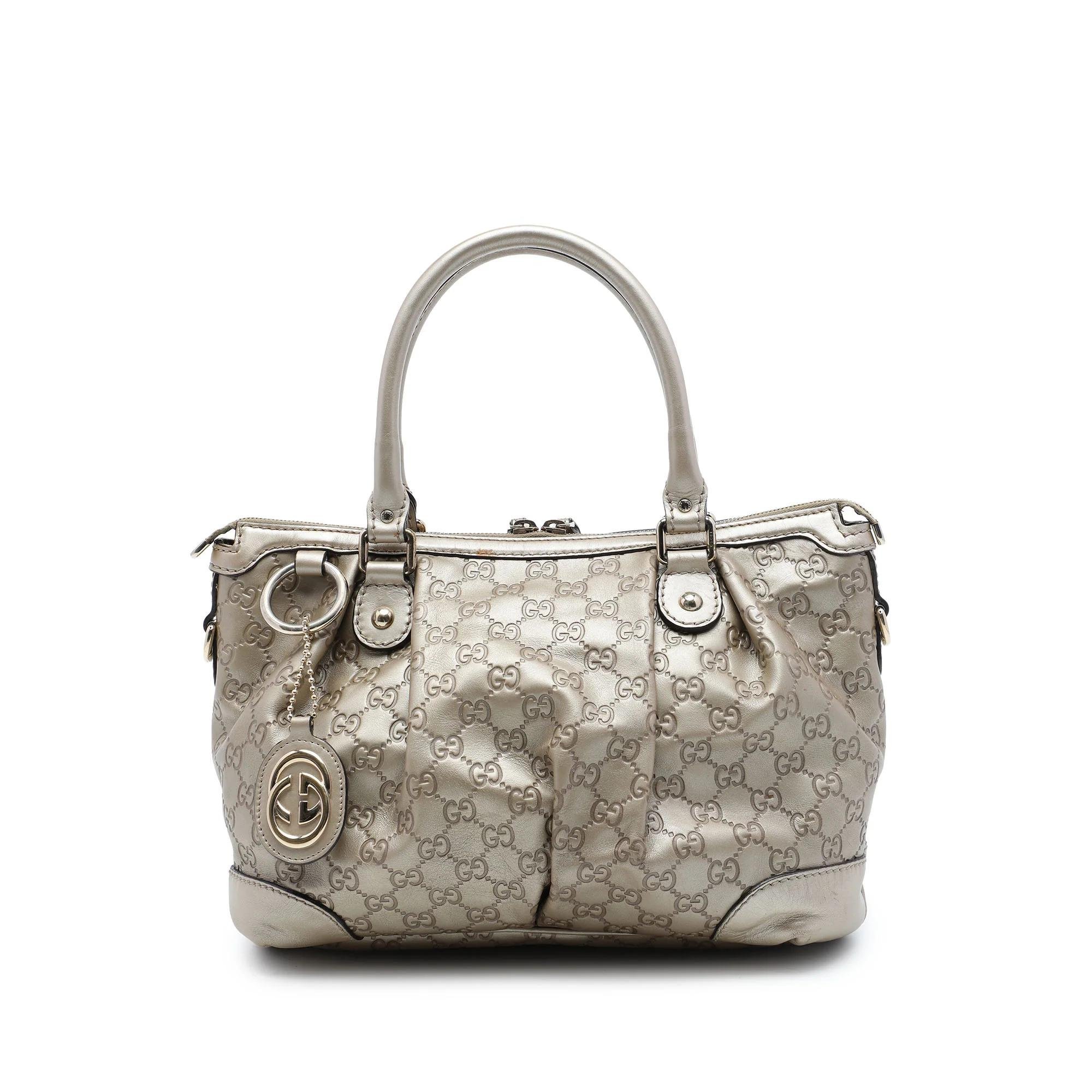 Sukey leather satchel