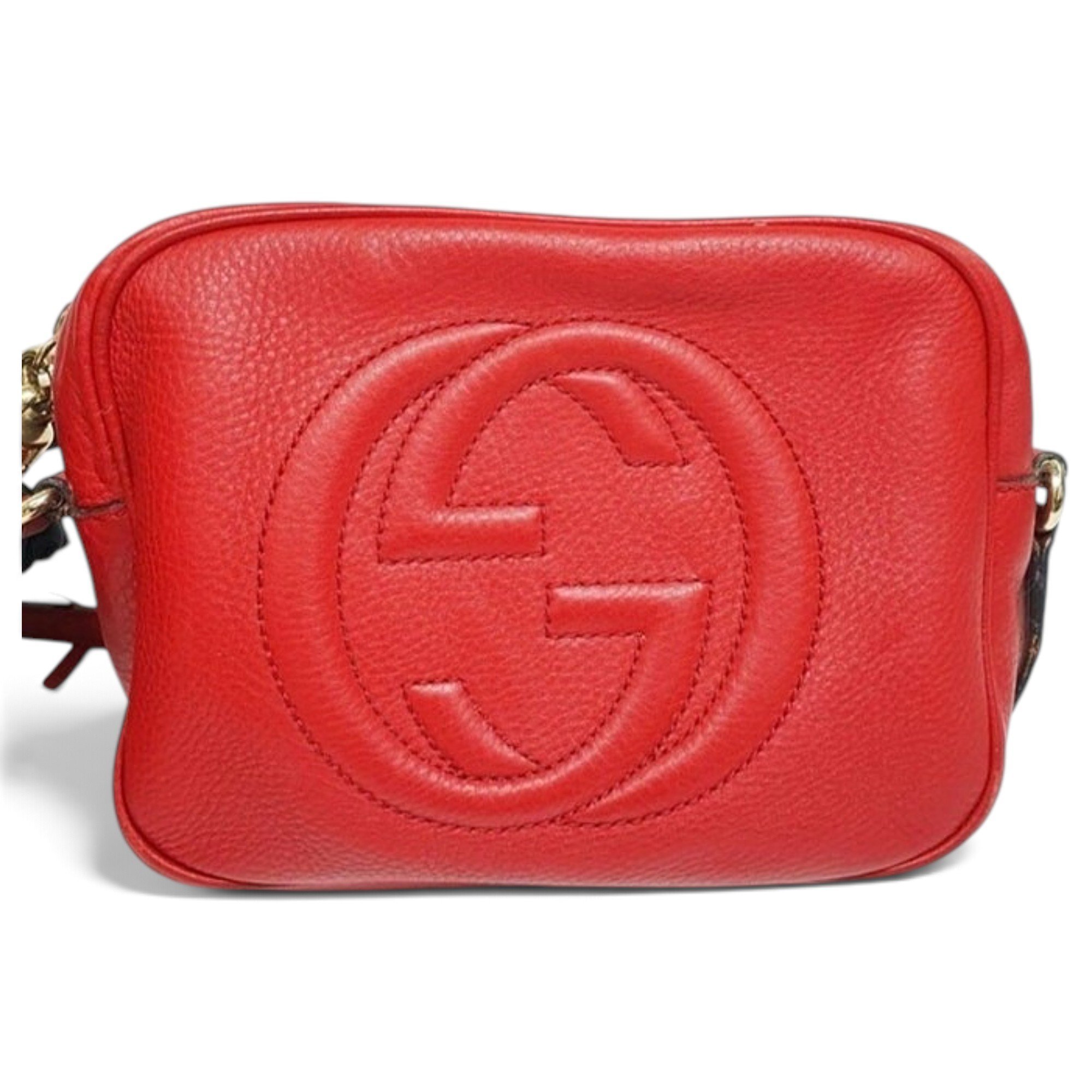Leather crossbody bag