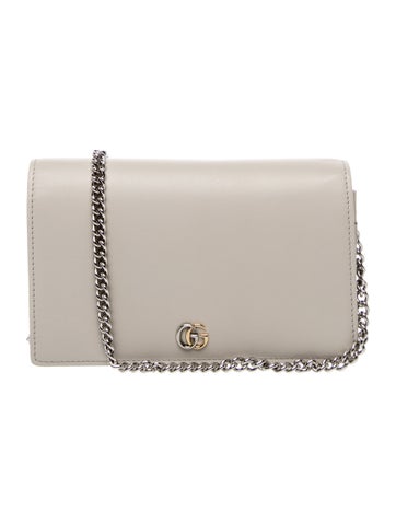 Leather Double G Marmont