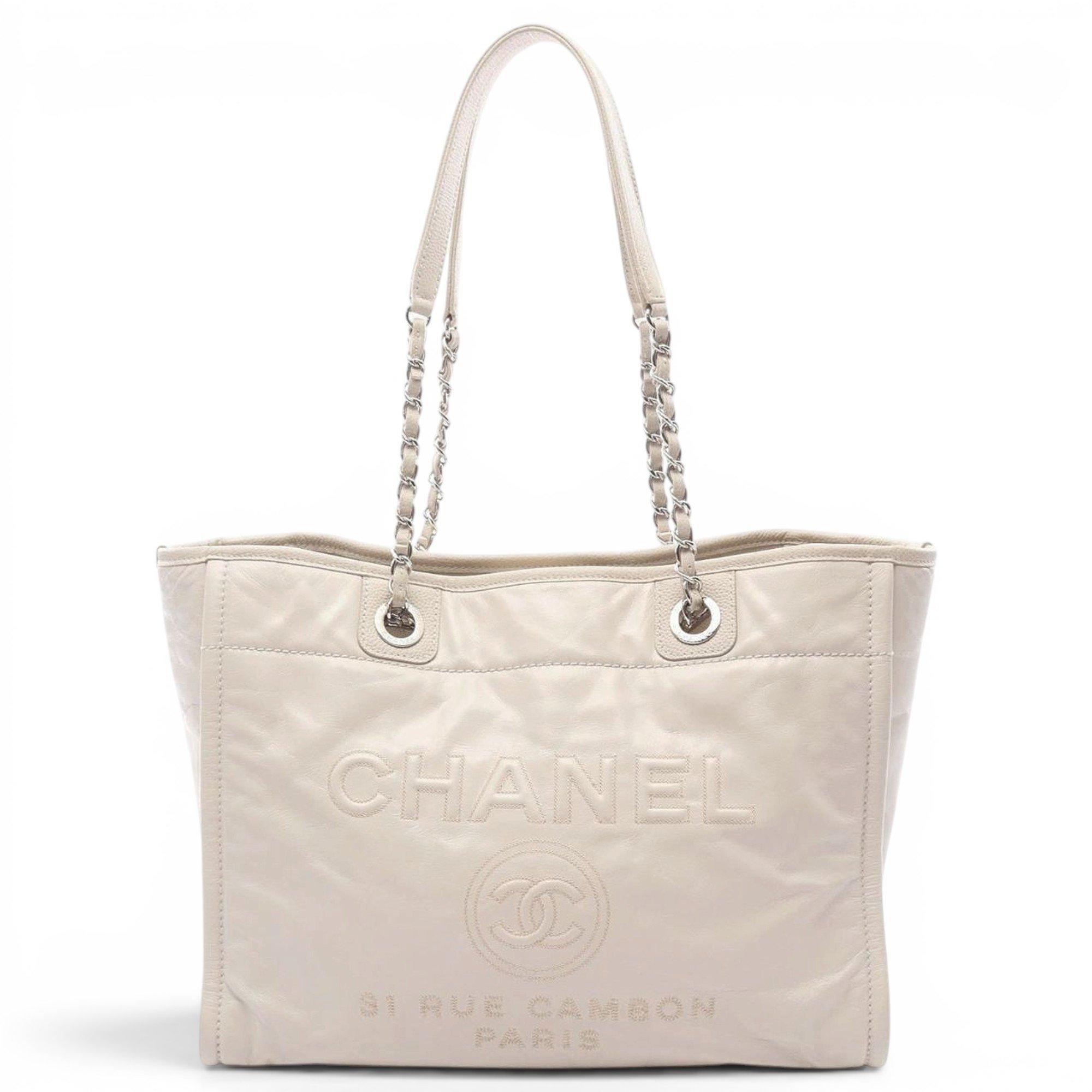 Deauville leather tote