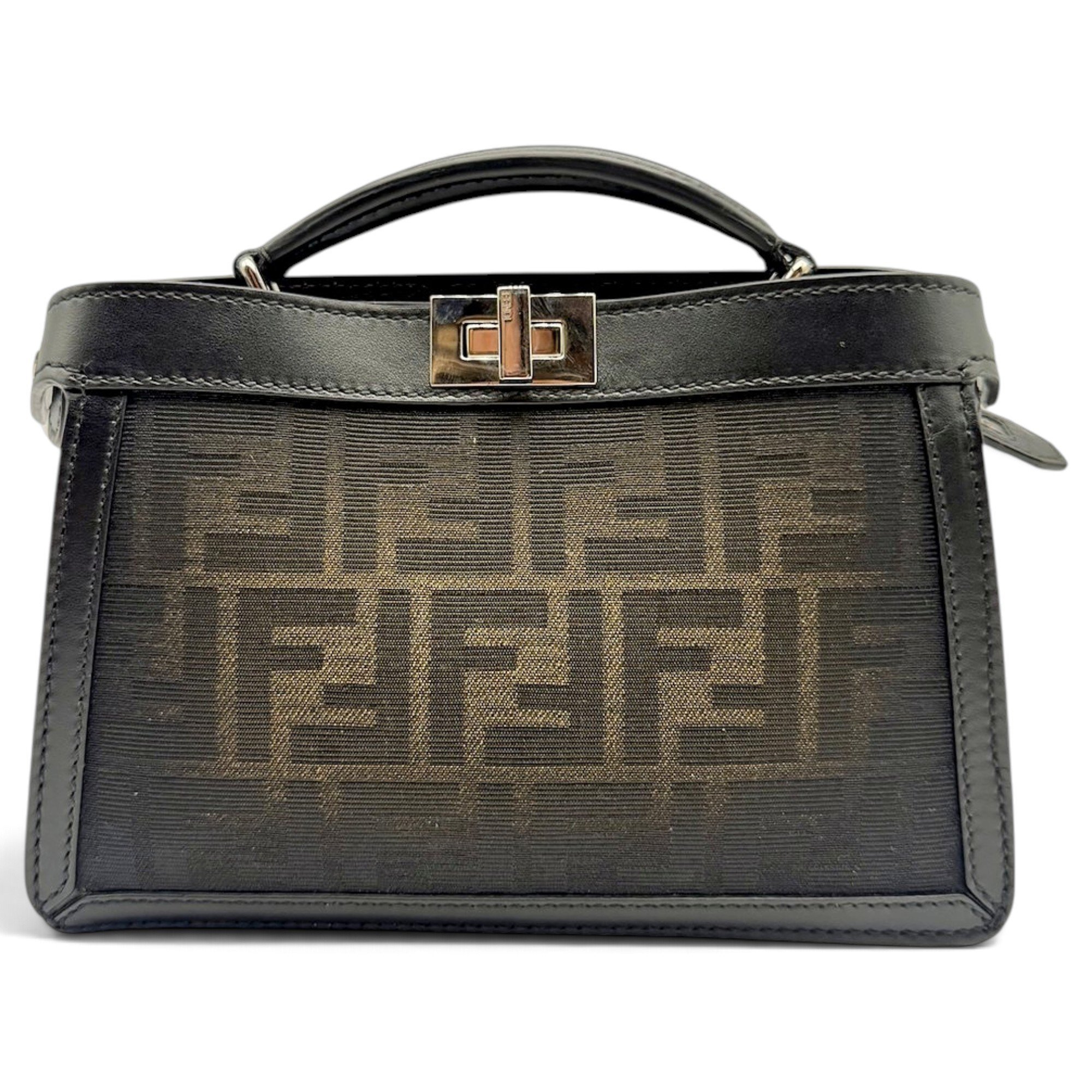 Peekaboo IseeU leather crossbody bag