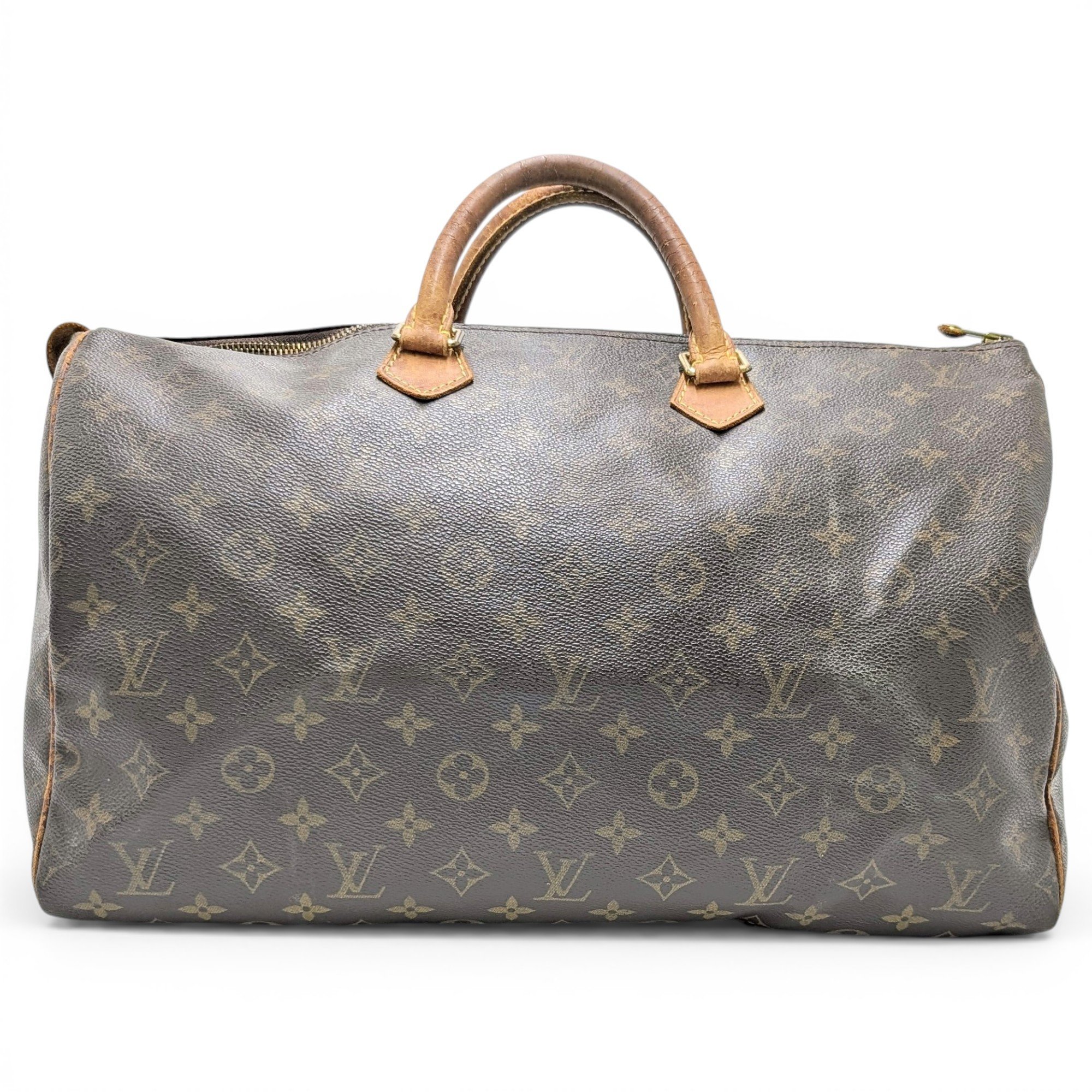 Speedy leather handbag