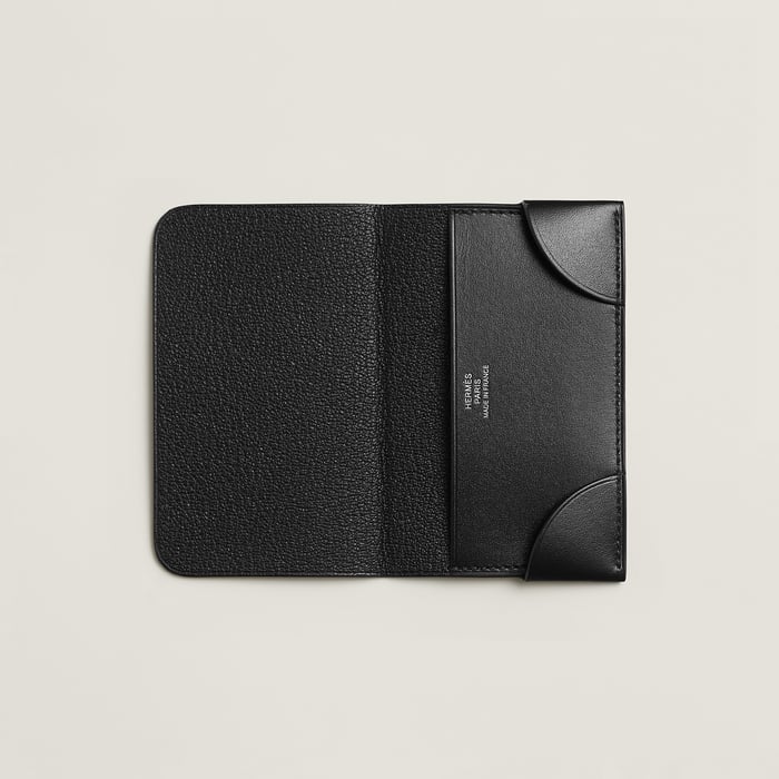 Noir Coins De Malle Card Holder