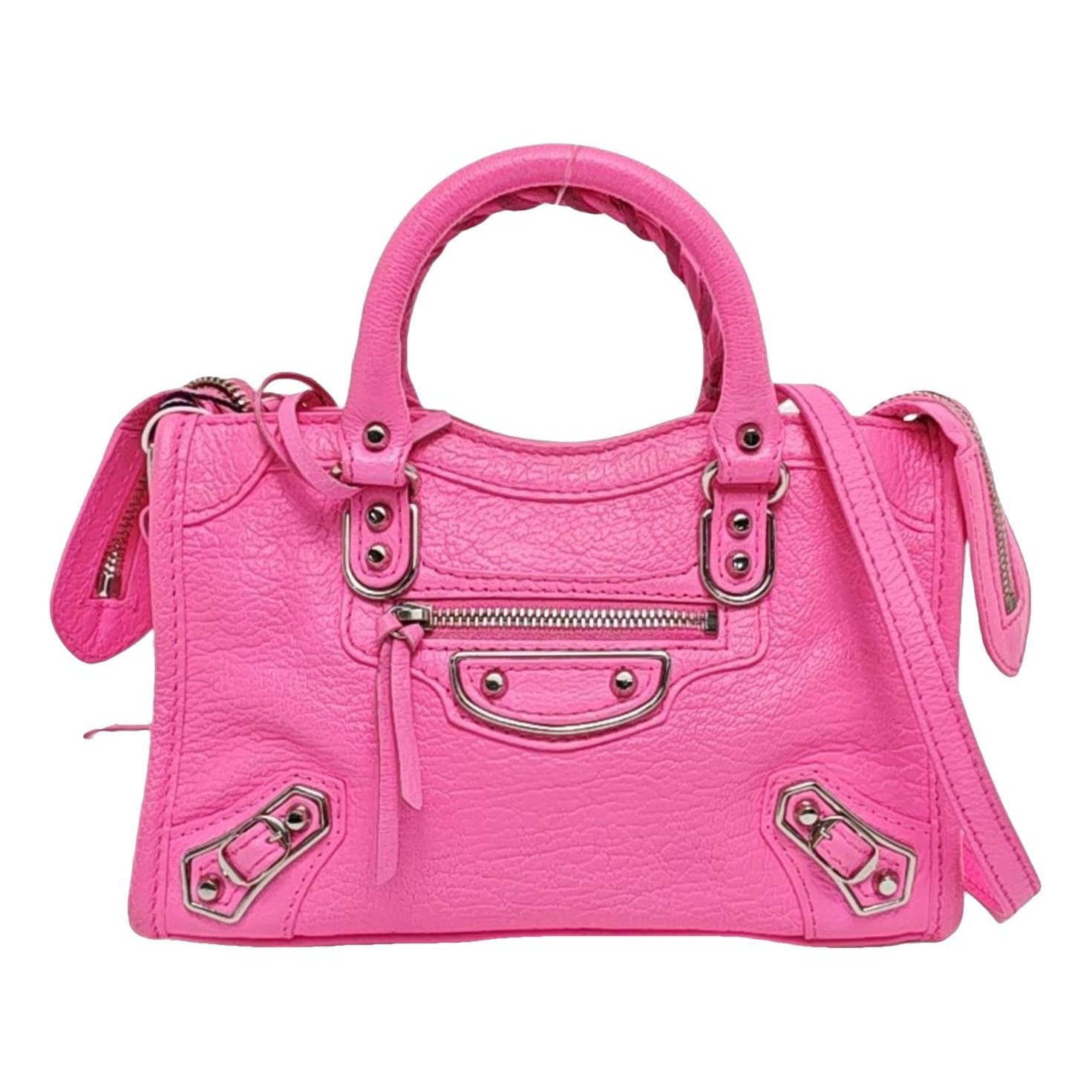 Leather handbag